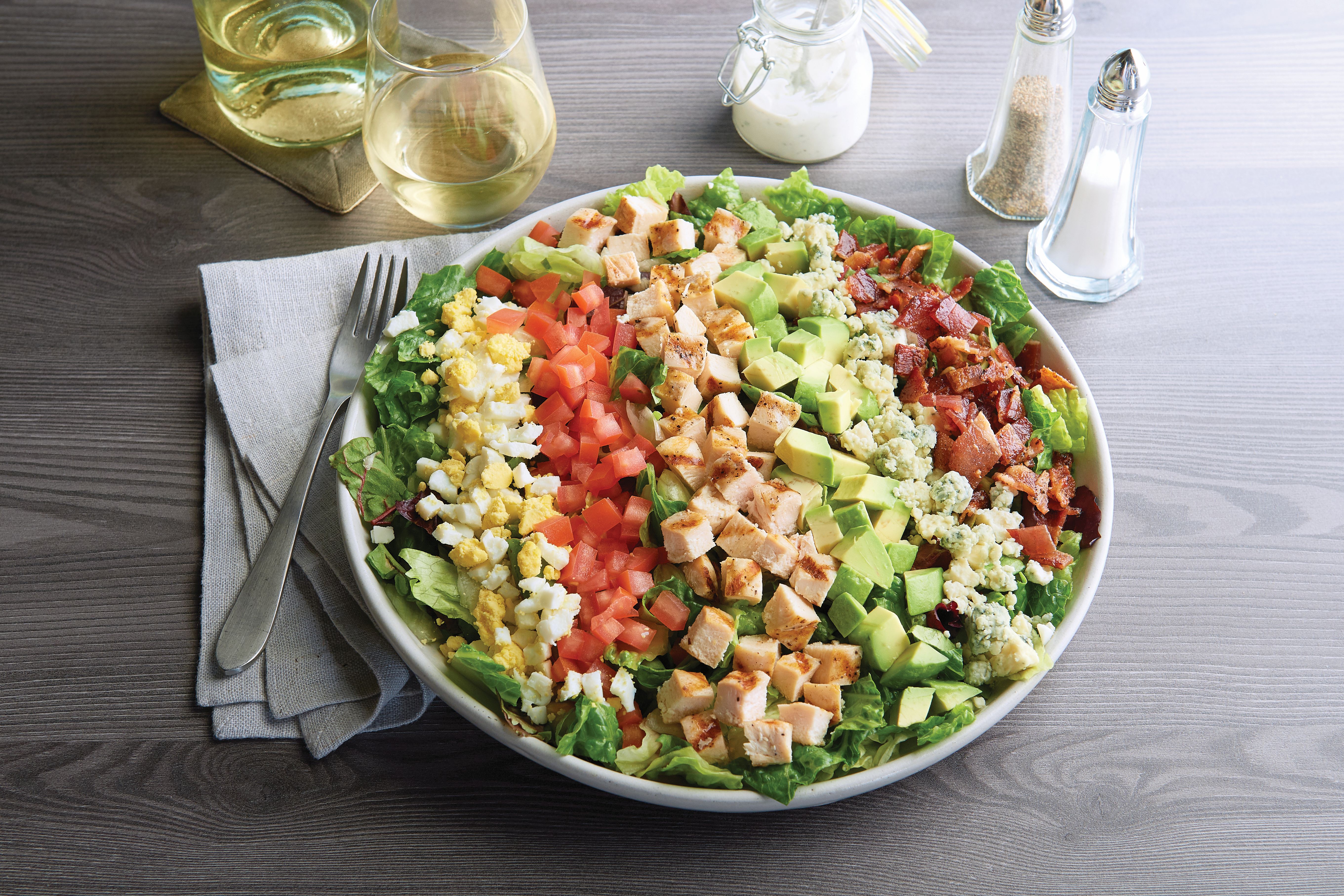 a salad in a bowl