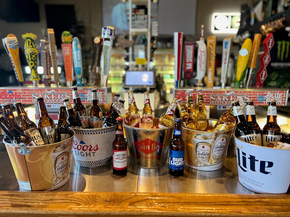 a bottle of wine on a table