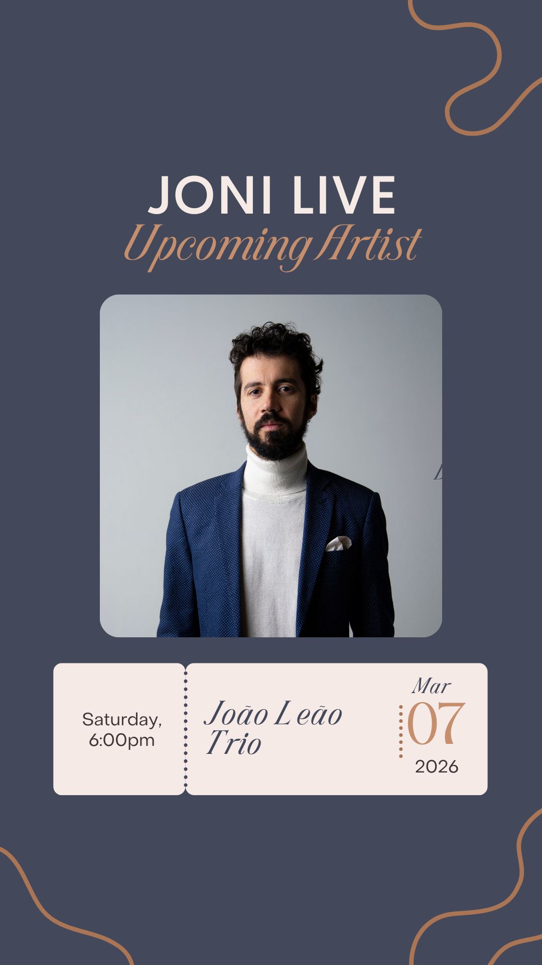 a man in a blue suit