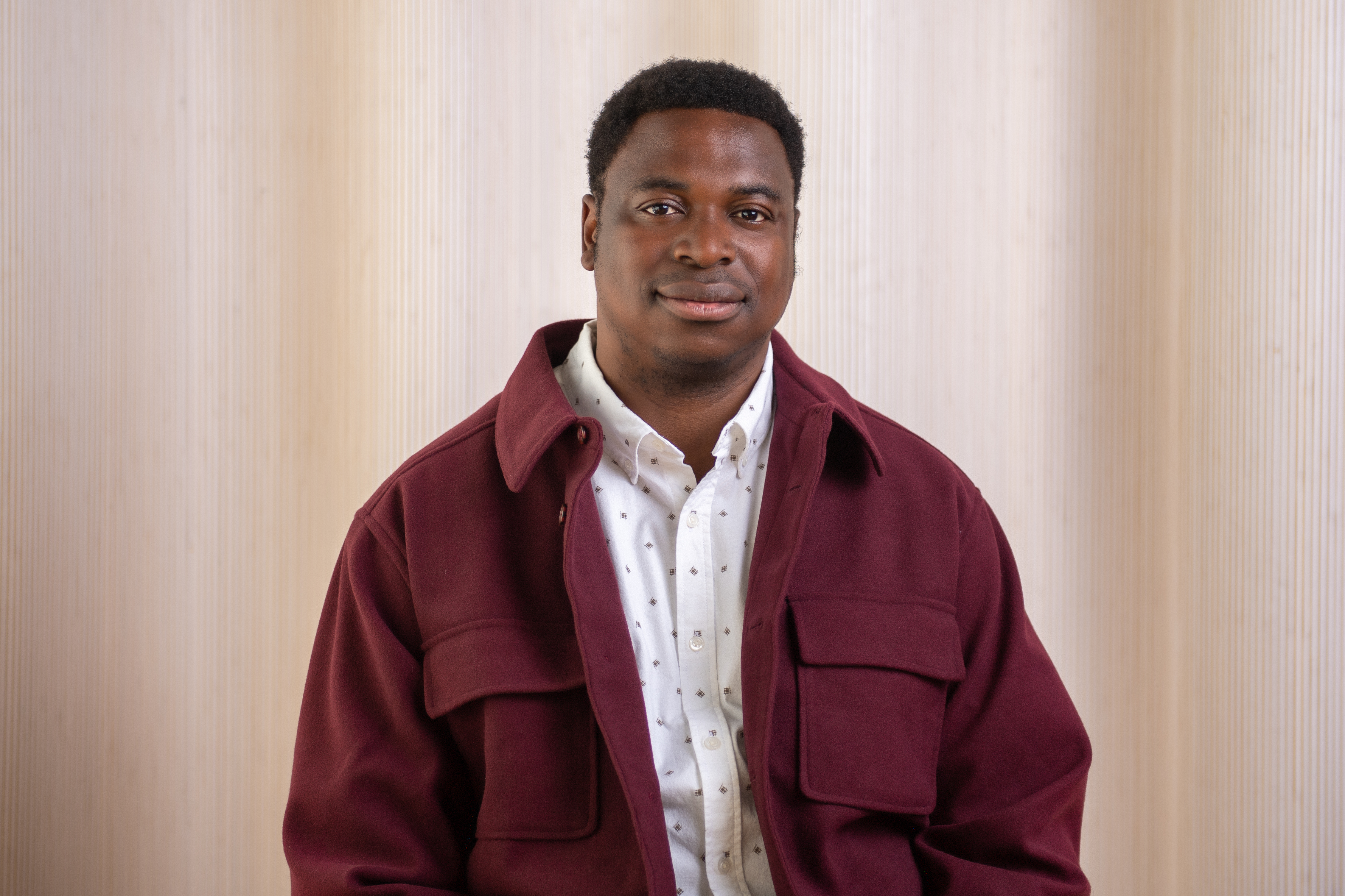 Thompson Egbo-Egbo posing for the camera