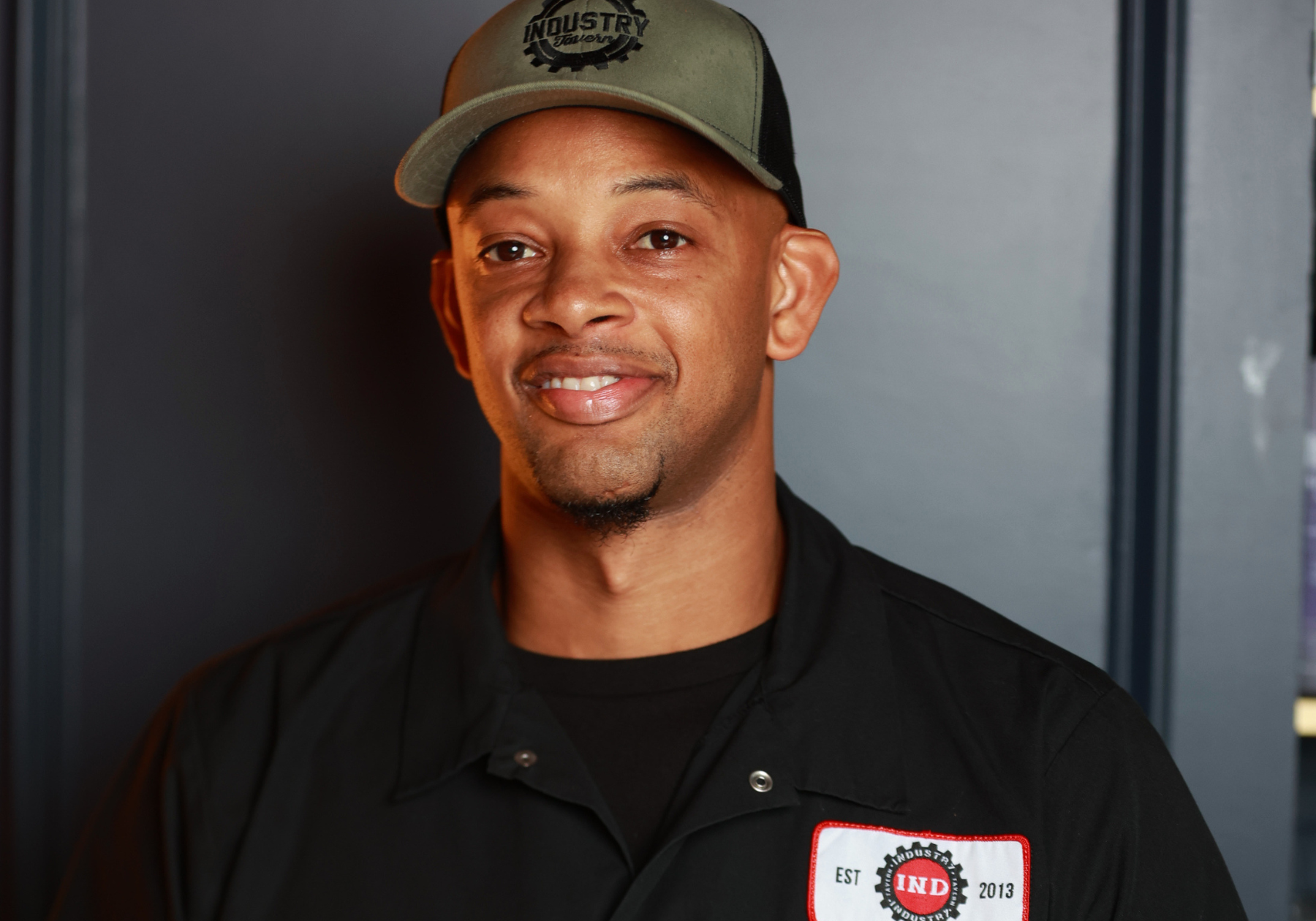 a man wearing a hat