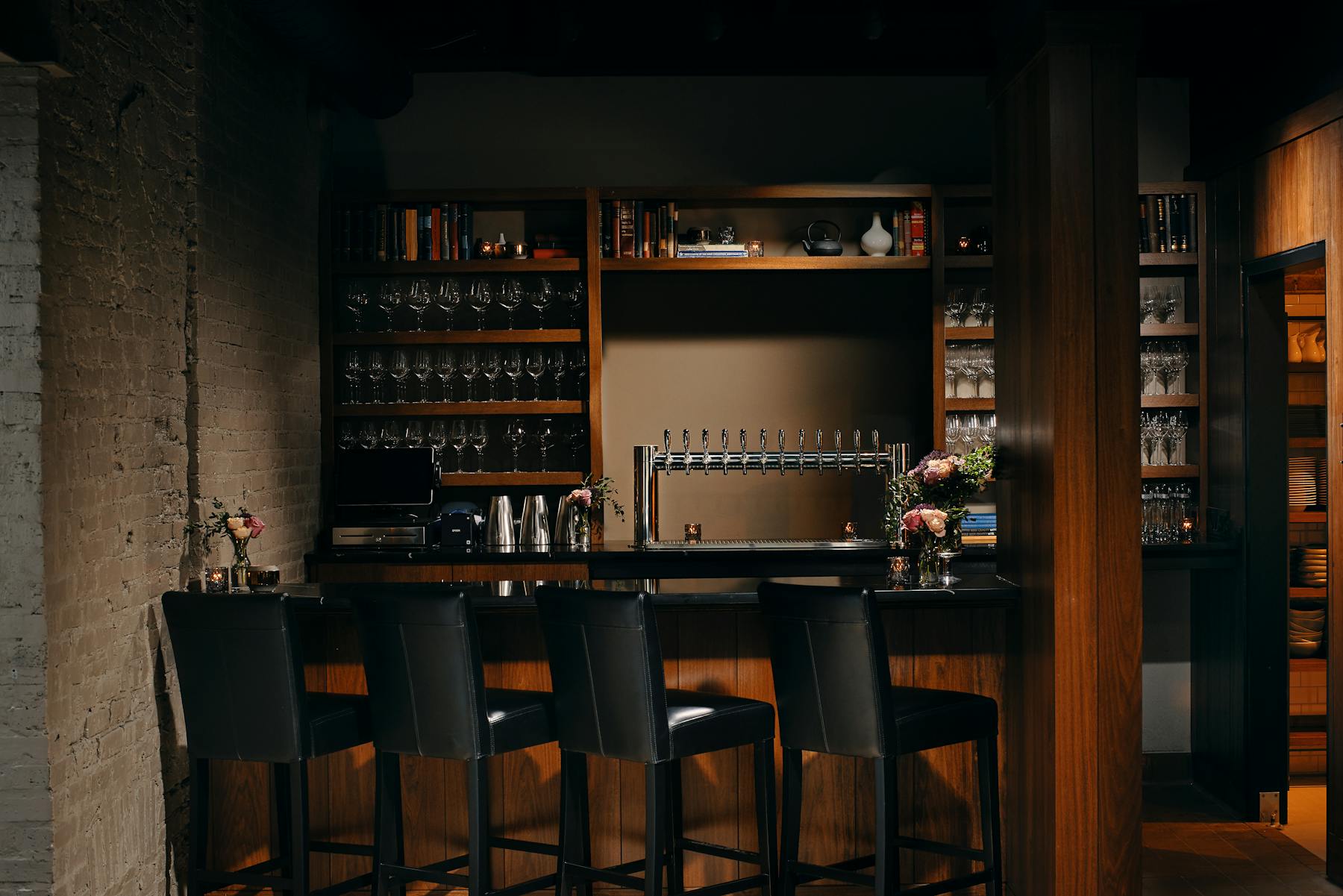 a dining room table