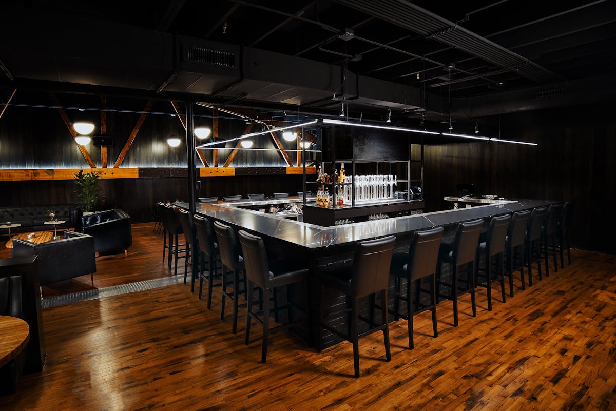 restaurant bar area