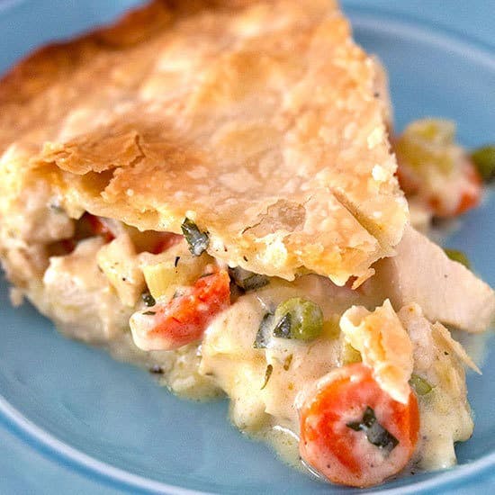 sweeten creek coffee chicken pot pie