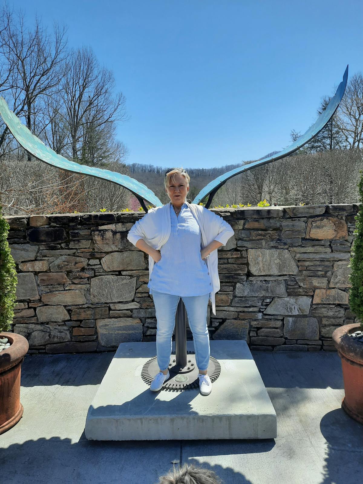sweeten creek coffee visits nc arboretum