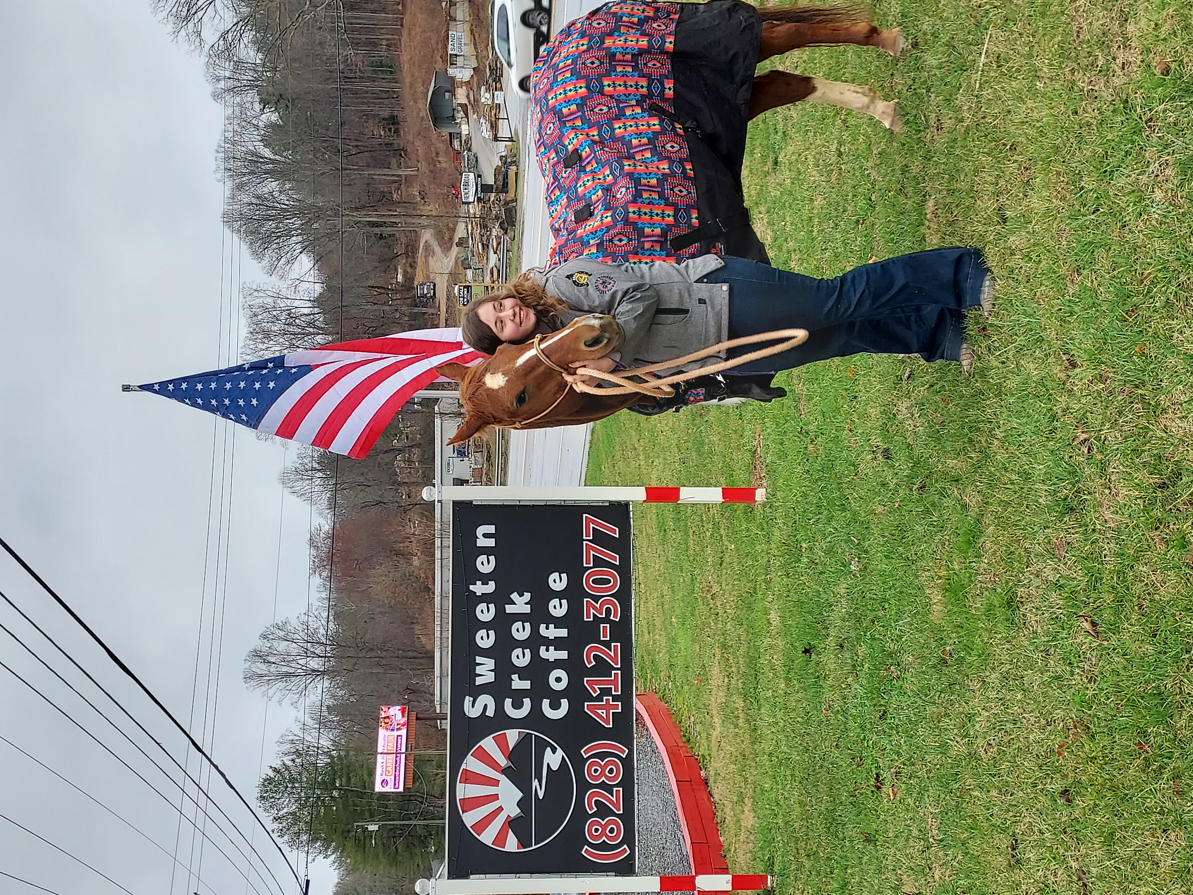 a person holding a kite in a field