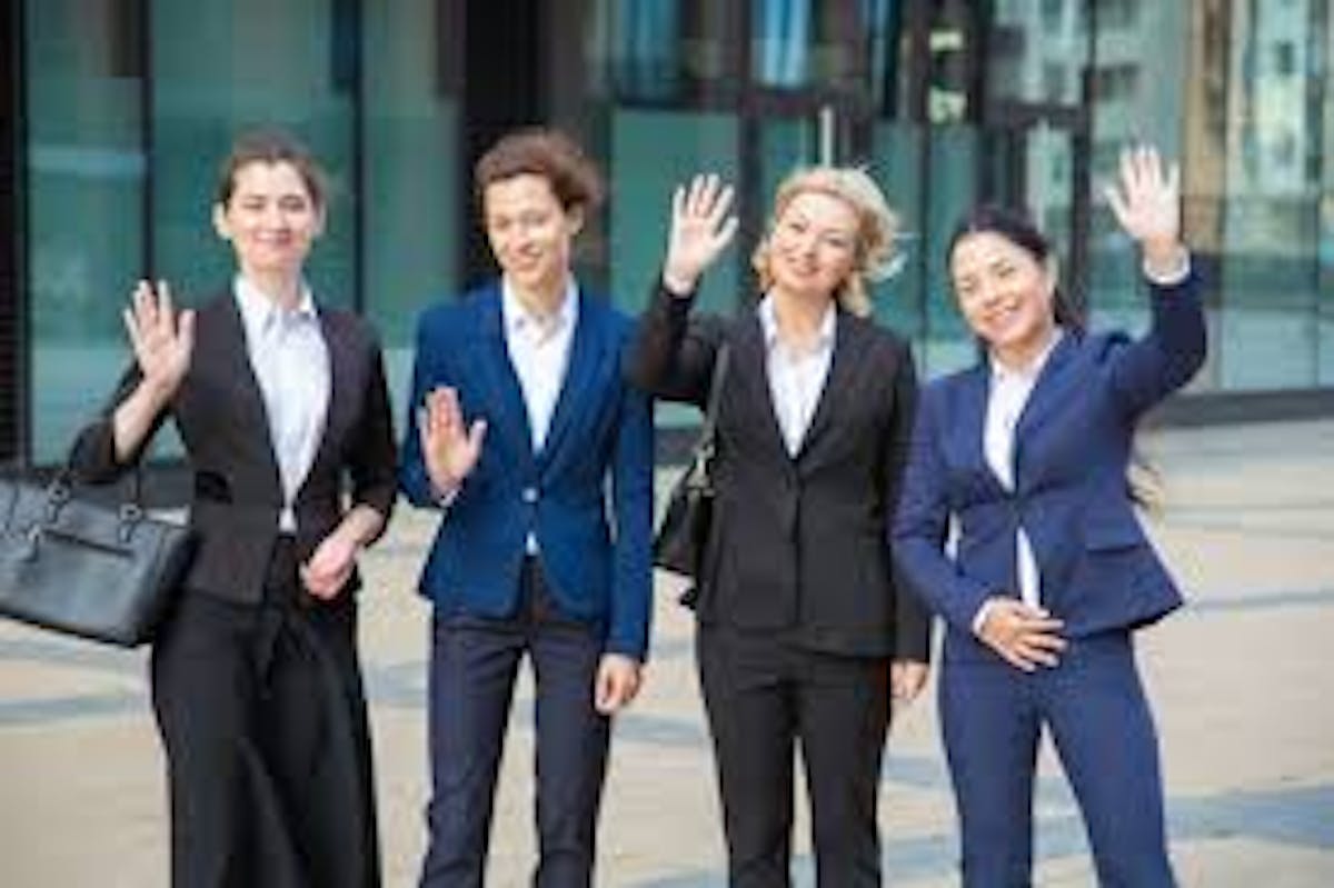 a group of people posing for the camera