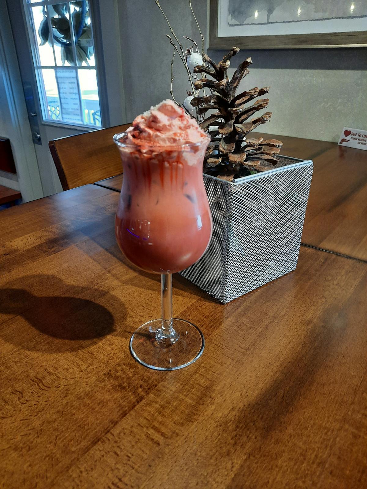 Sweeten Creek Coffee Red Velvet Latte
