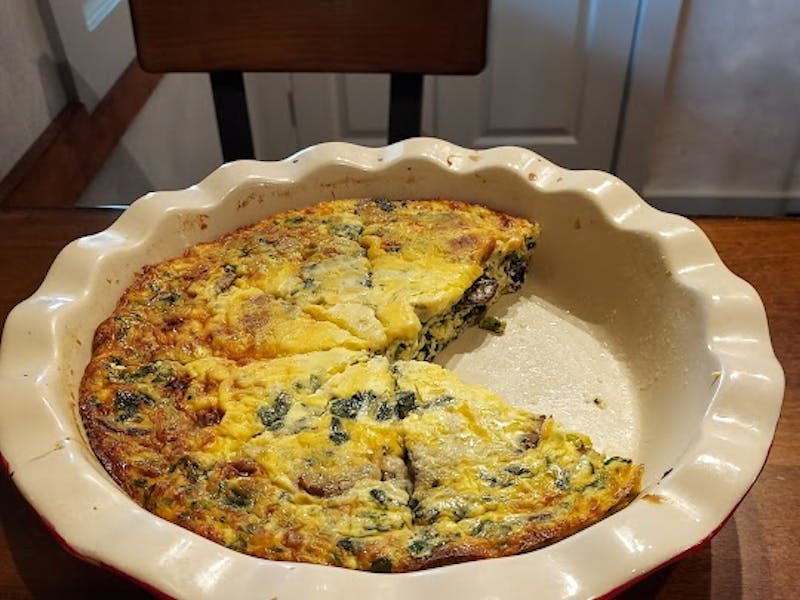 Amazing Gluten Free SunDried Tomato Quiche Sweeten Creek Coffee Asheville, NC