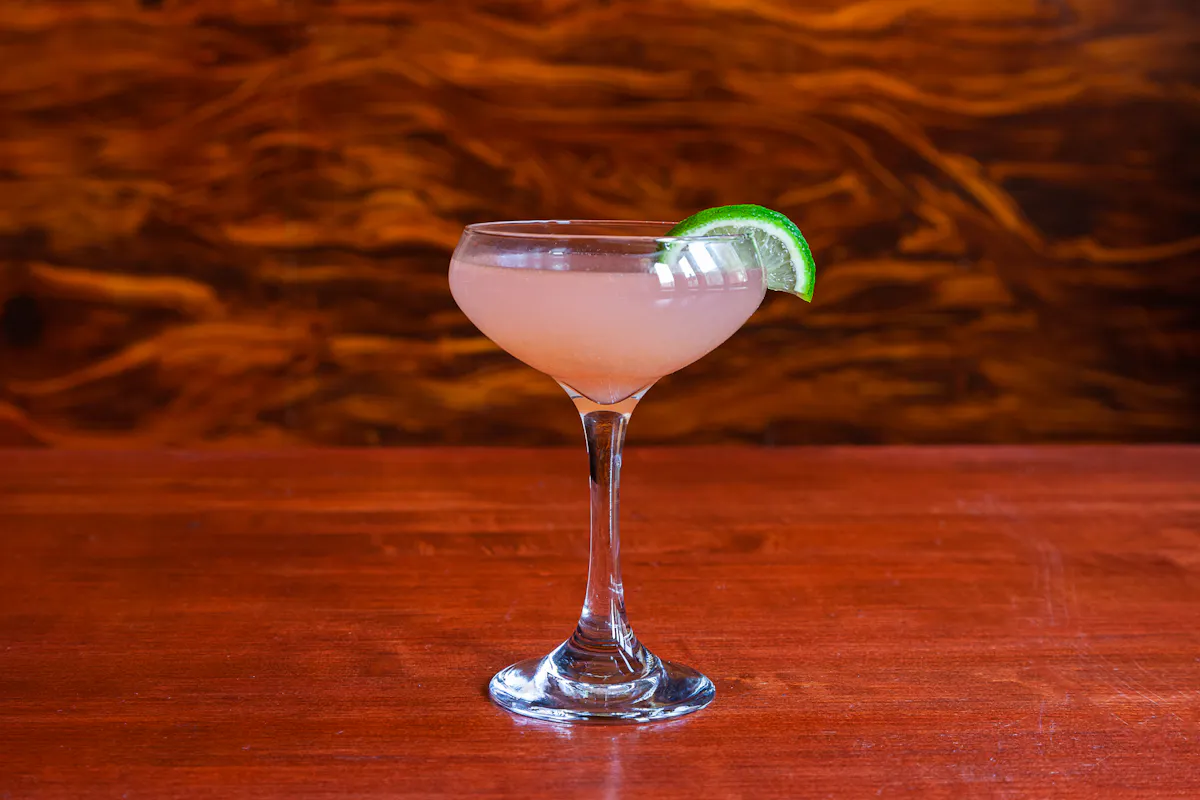 a close up of a wine glass