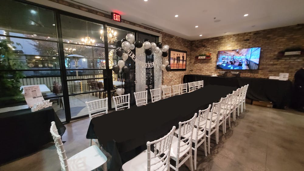 a large room