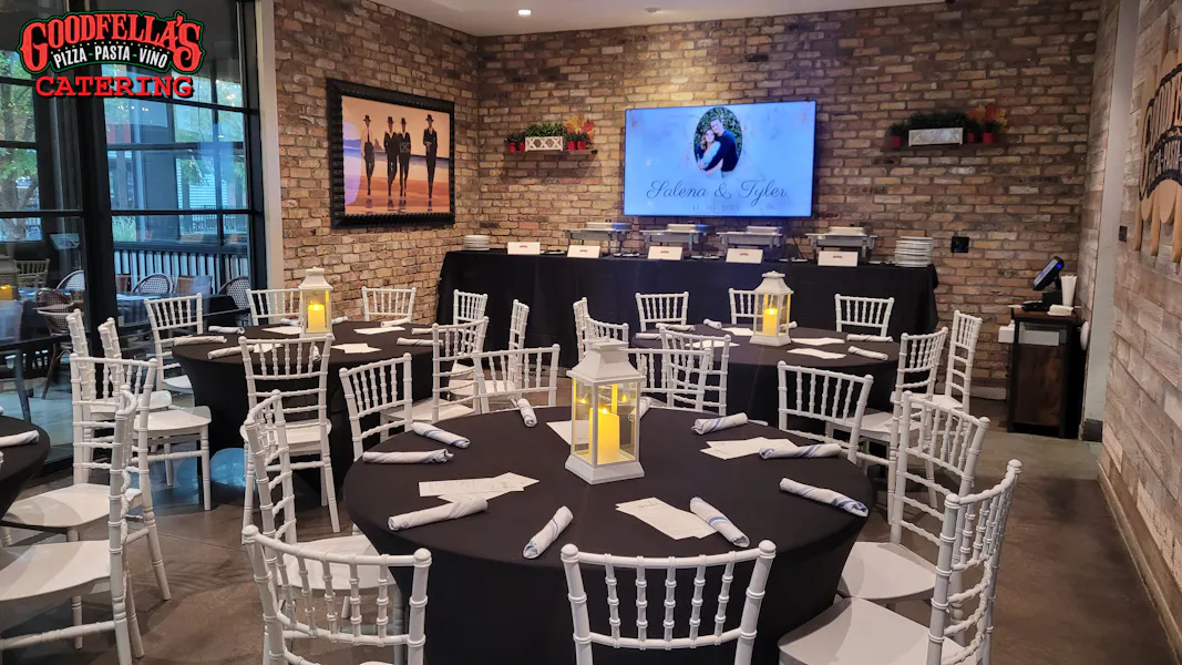 Private Events Goodfella's Woodfired Pizza Pasta Vino in The Colony, TX