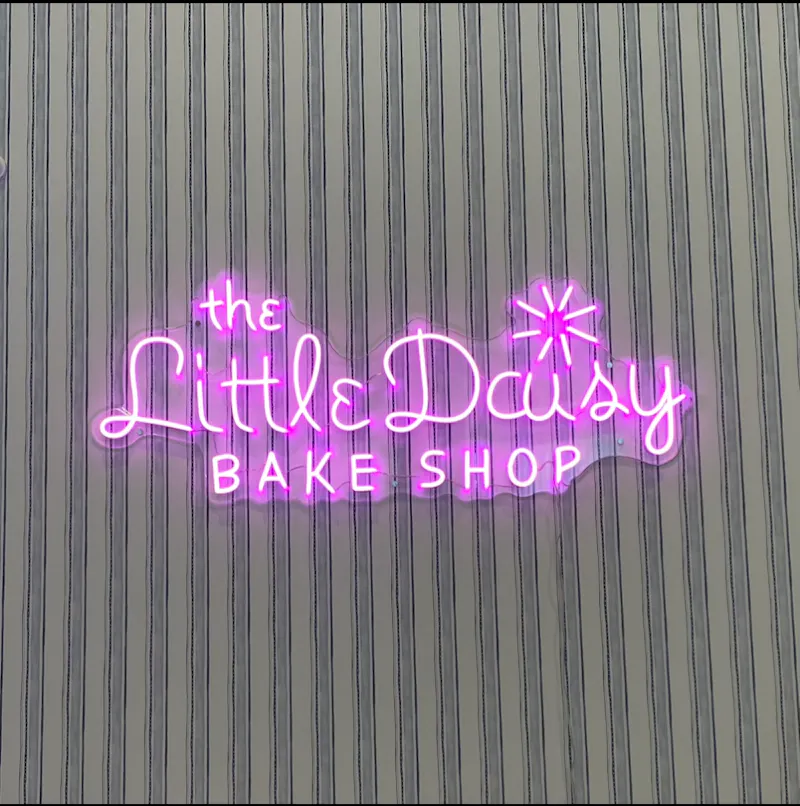 Little Daisy Bake Shop neon sign
