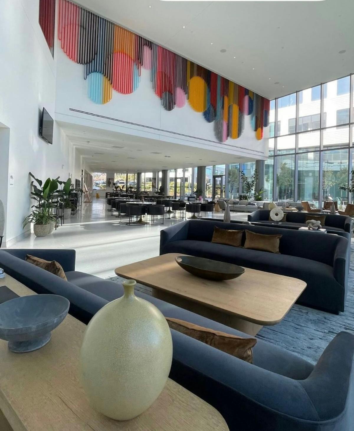 Open seating in the Kitchen at Torrey Heights