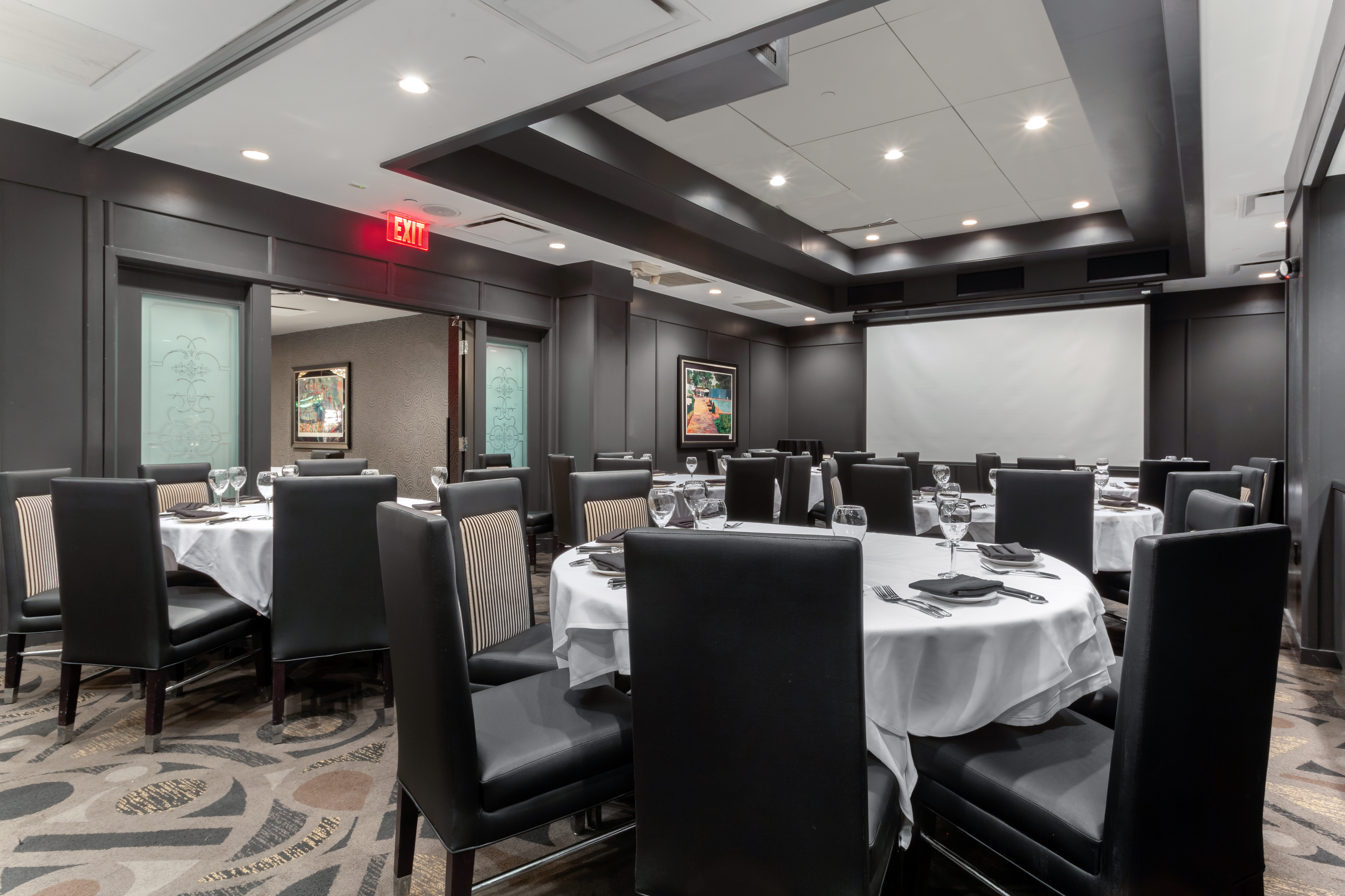 rails steakhouse private room