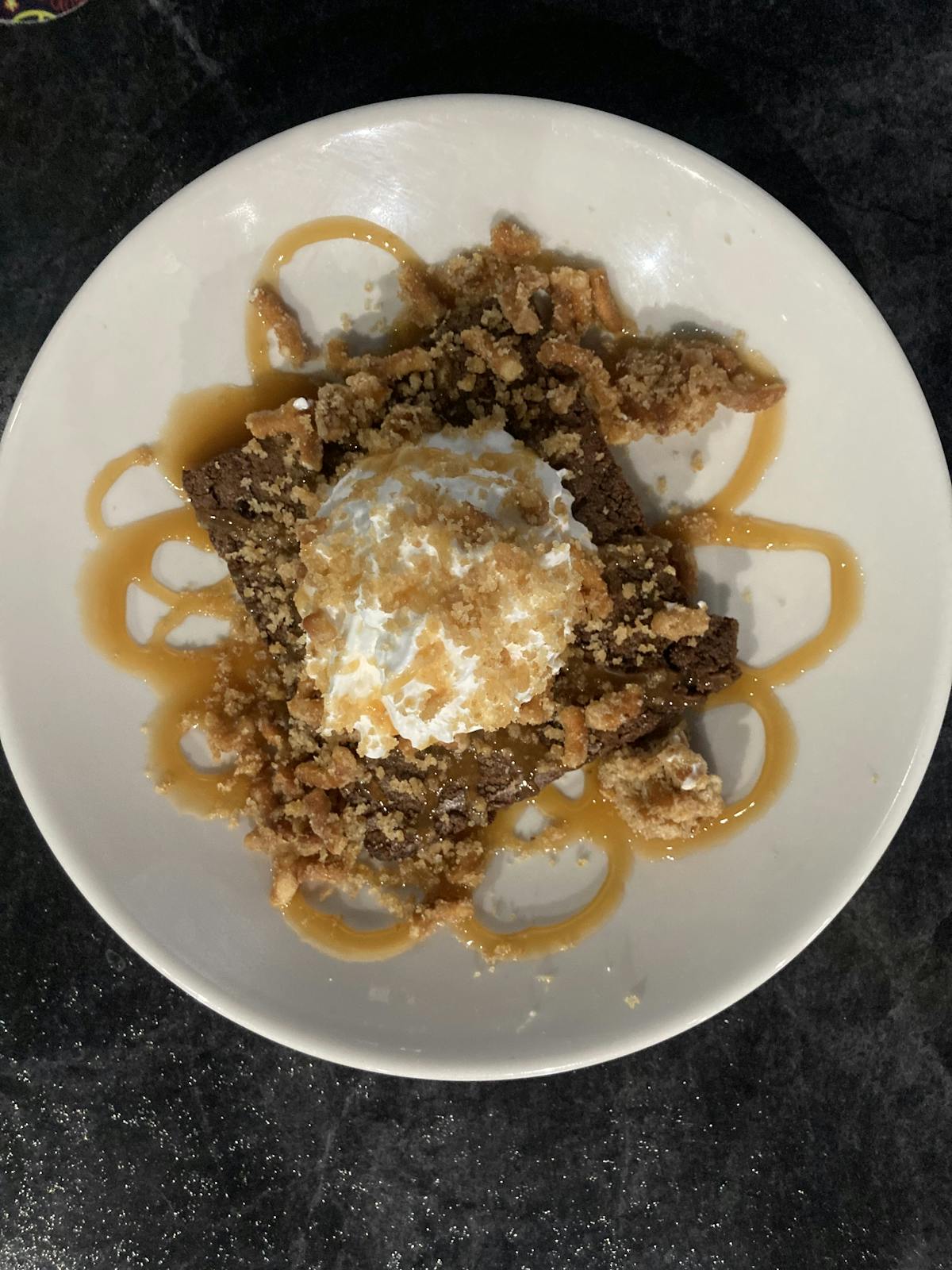 a plate of food