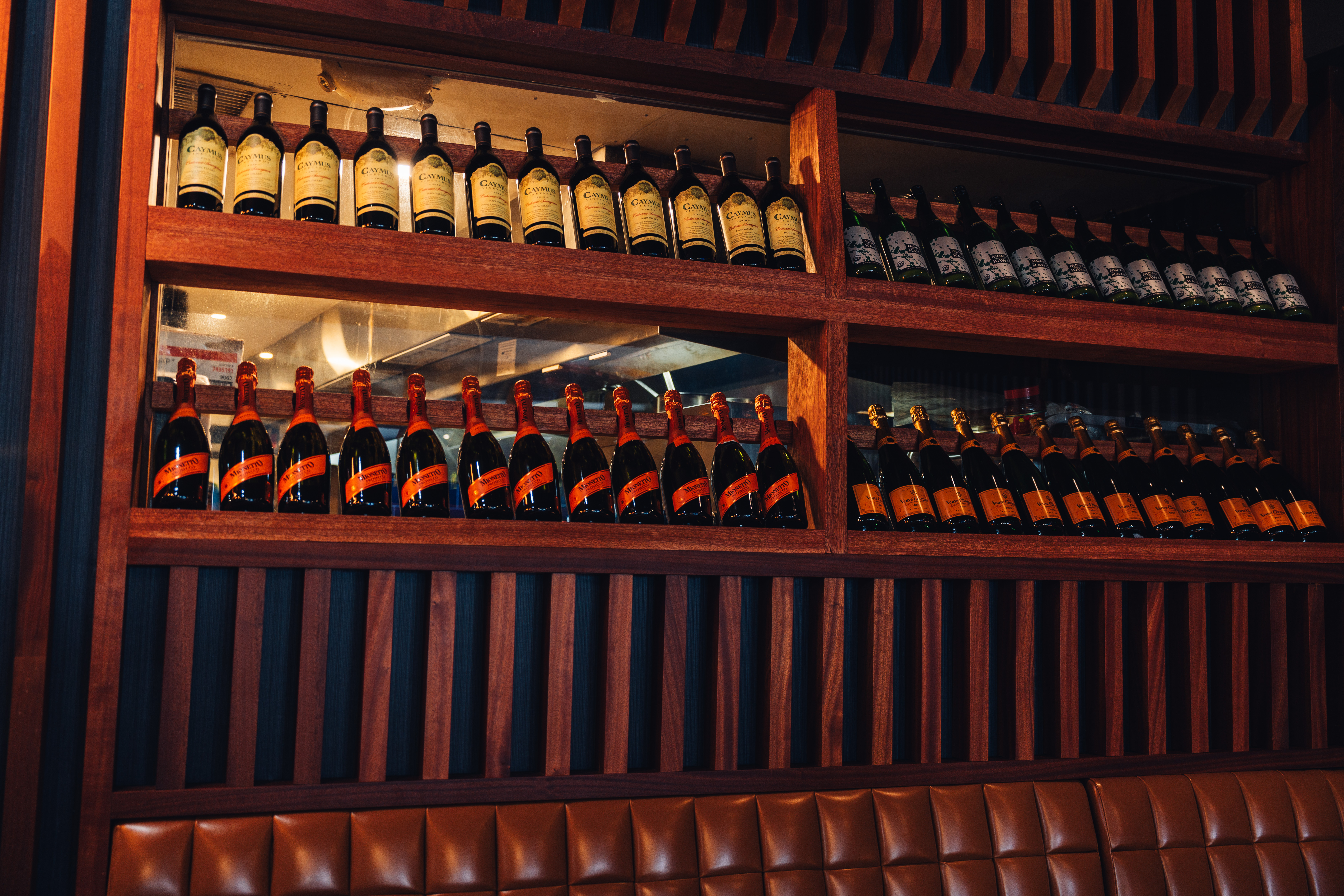 an assortment of bottles