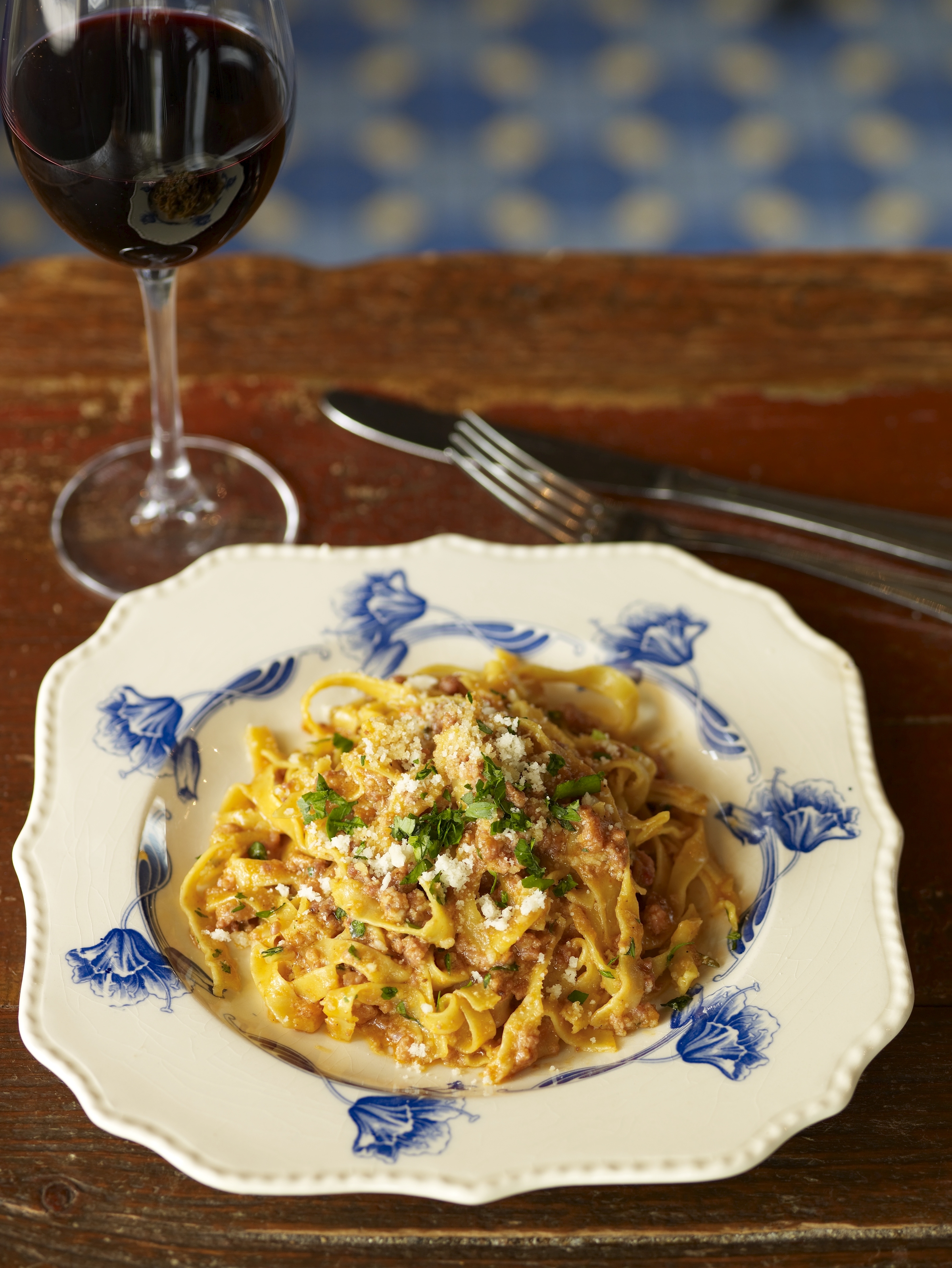 tagliatelle al ragu'