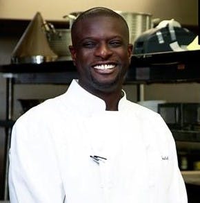 a man smiling for the camera