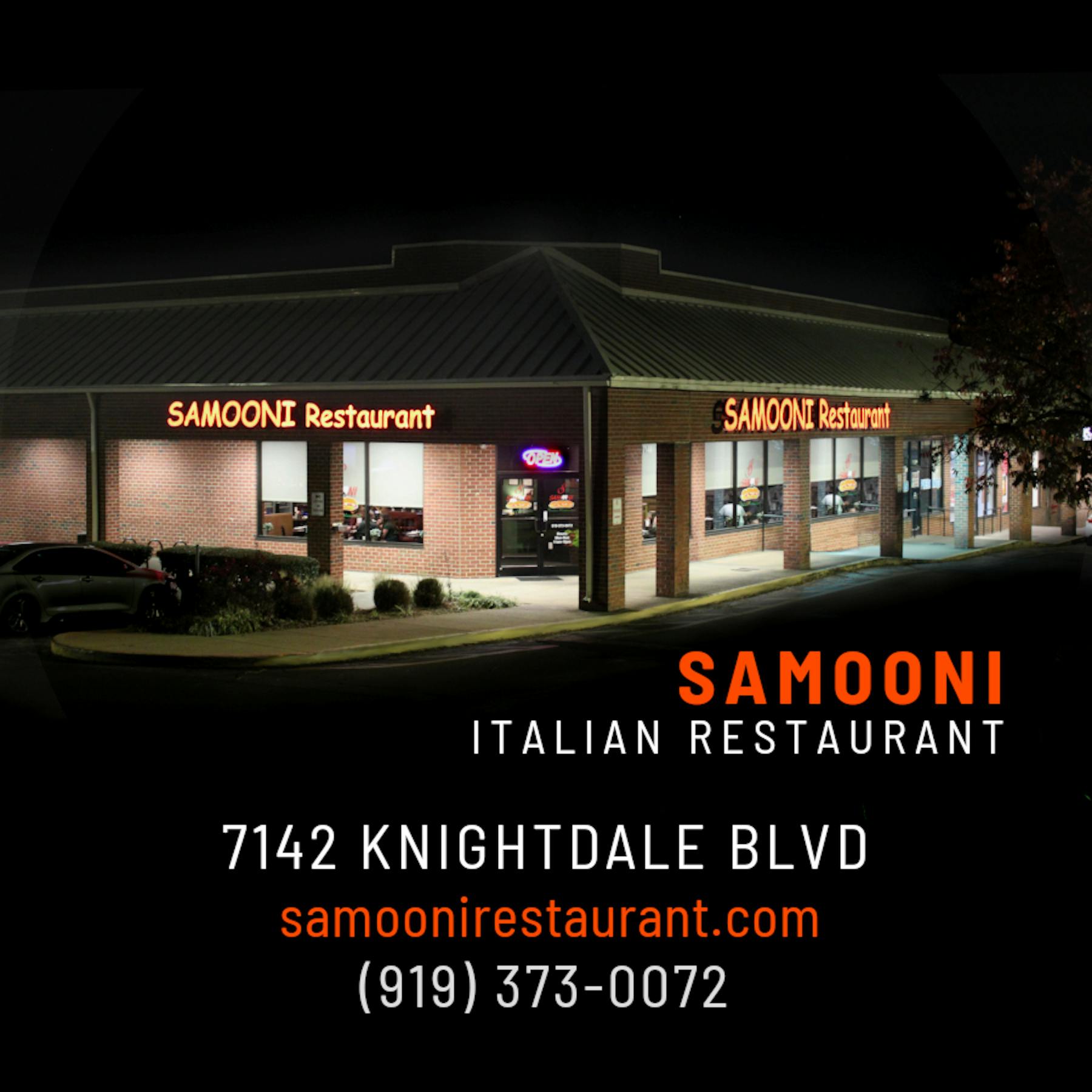 Online Ordering Order Online Samooni Italian Restaurant