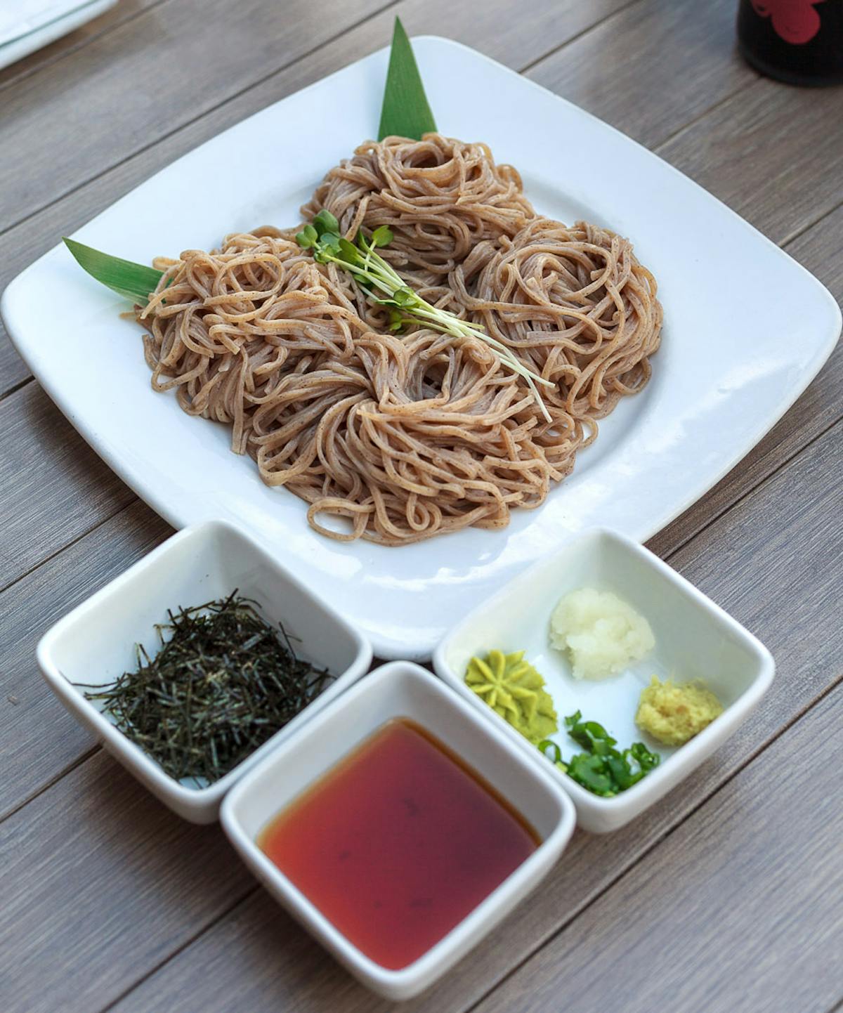 a bowl of food on a plate