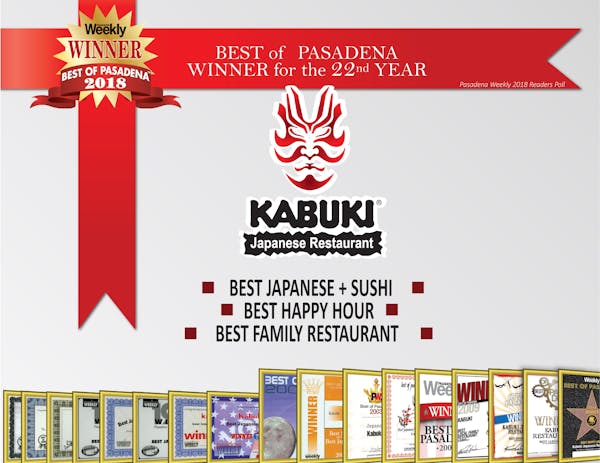 Best Of Pasadena For 22 Years Kabuki Japanese Restaurant