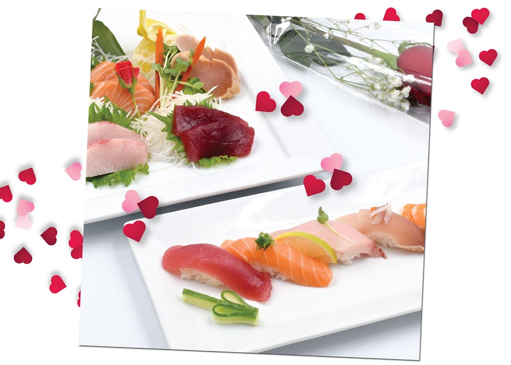 a plate of food on a table