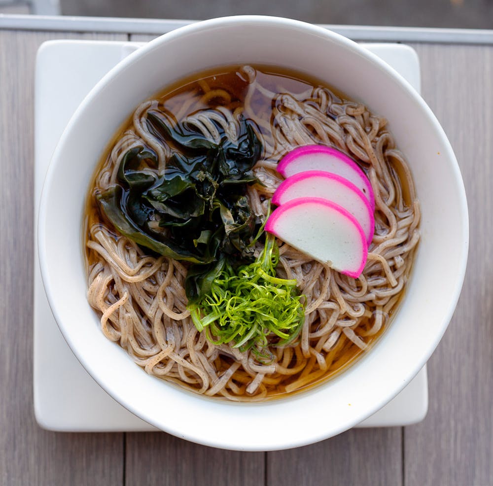 a bowl of food on a plate