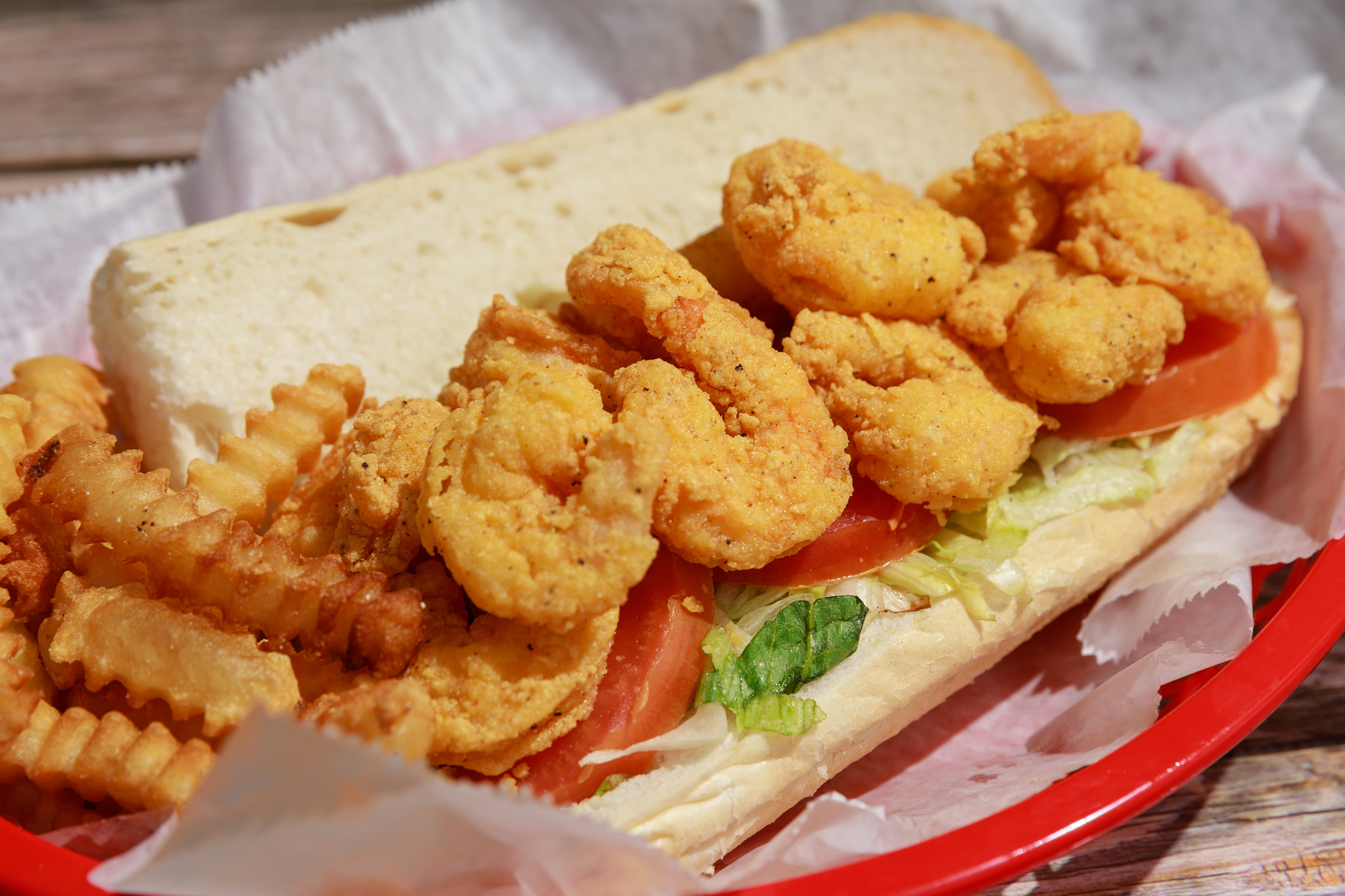 a sandwich sitting on top of a table