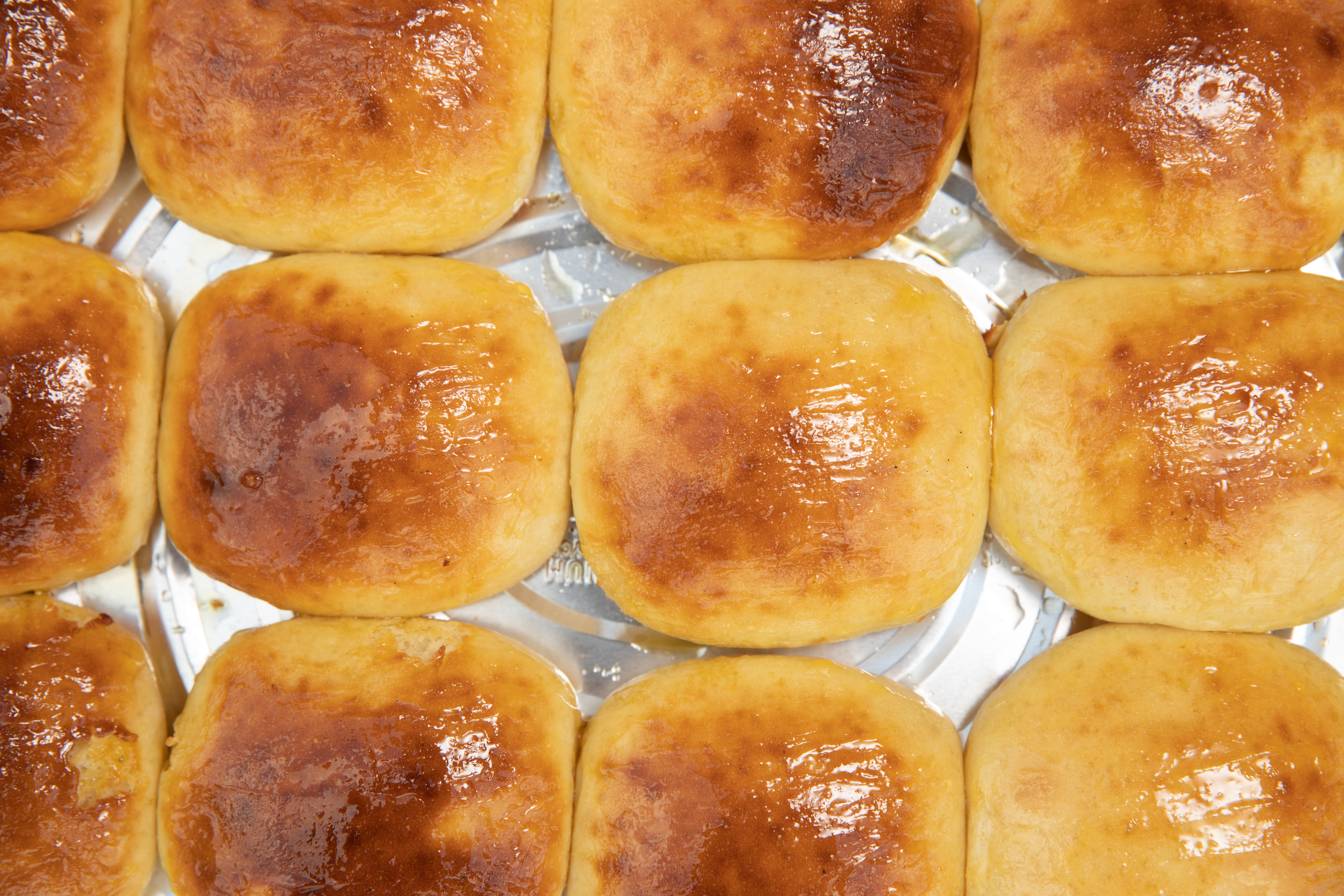 a close up of food
