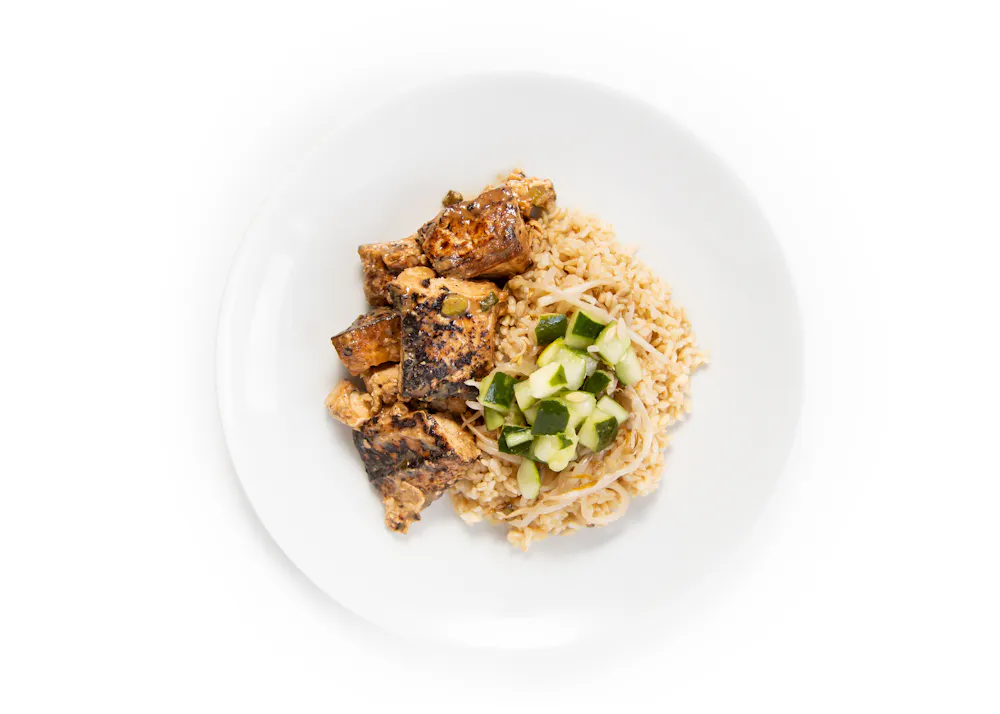 a plate of food