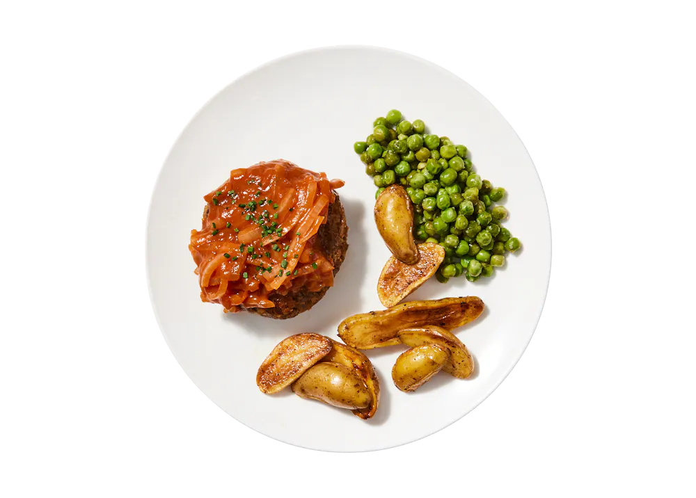 a plate of food on a black background