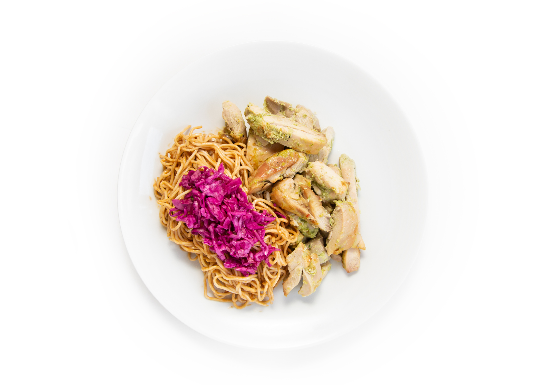 a plate of food