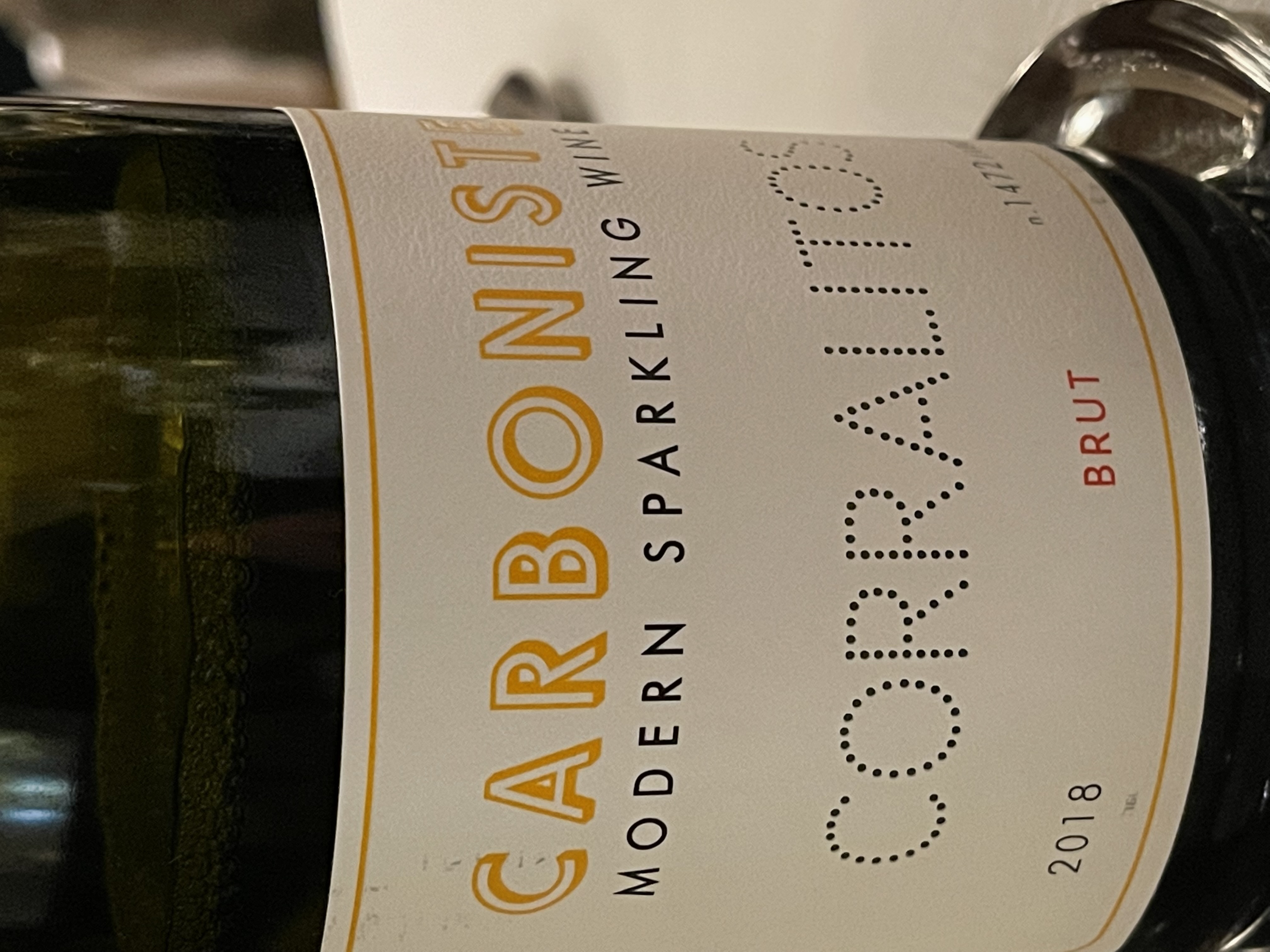 a close up of a bottle