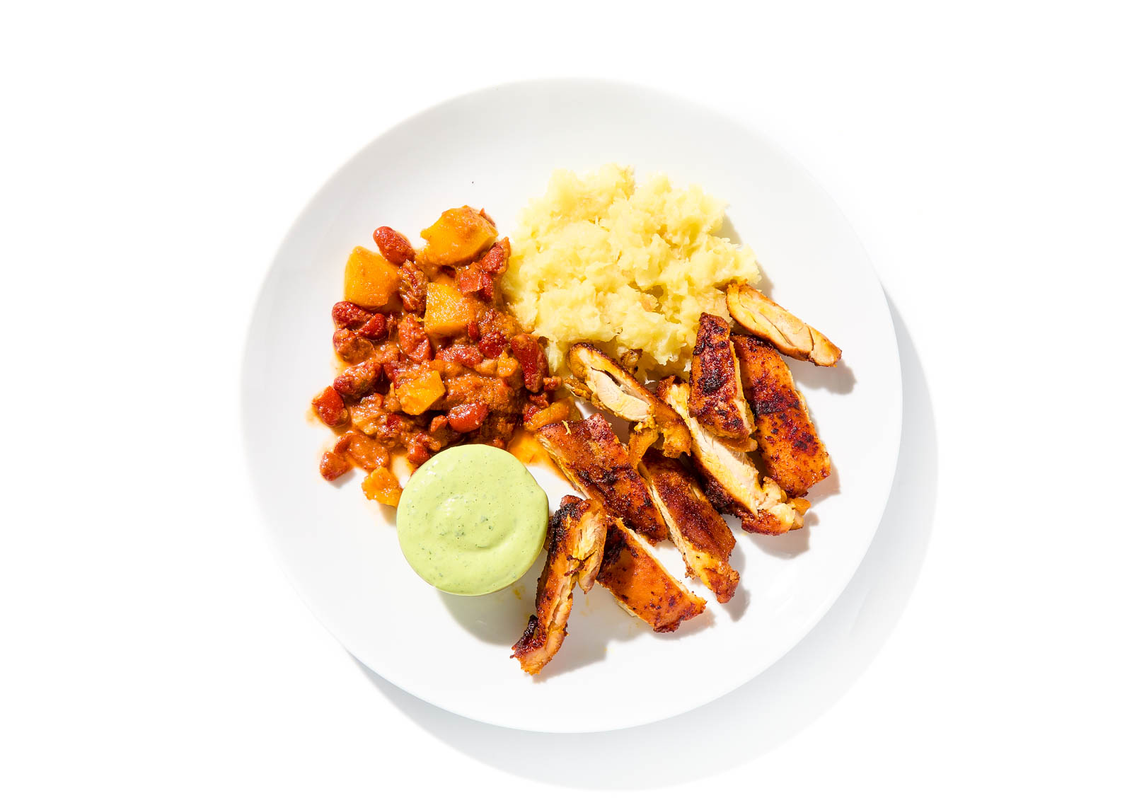a plate of food