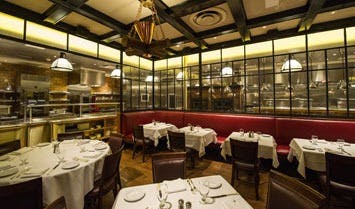 a group of people in a room