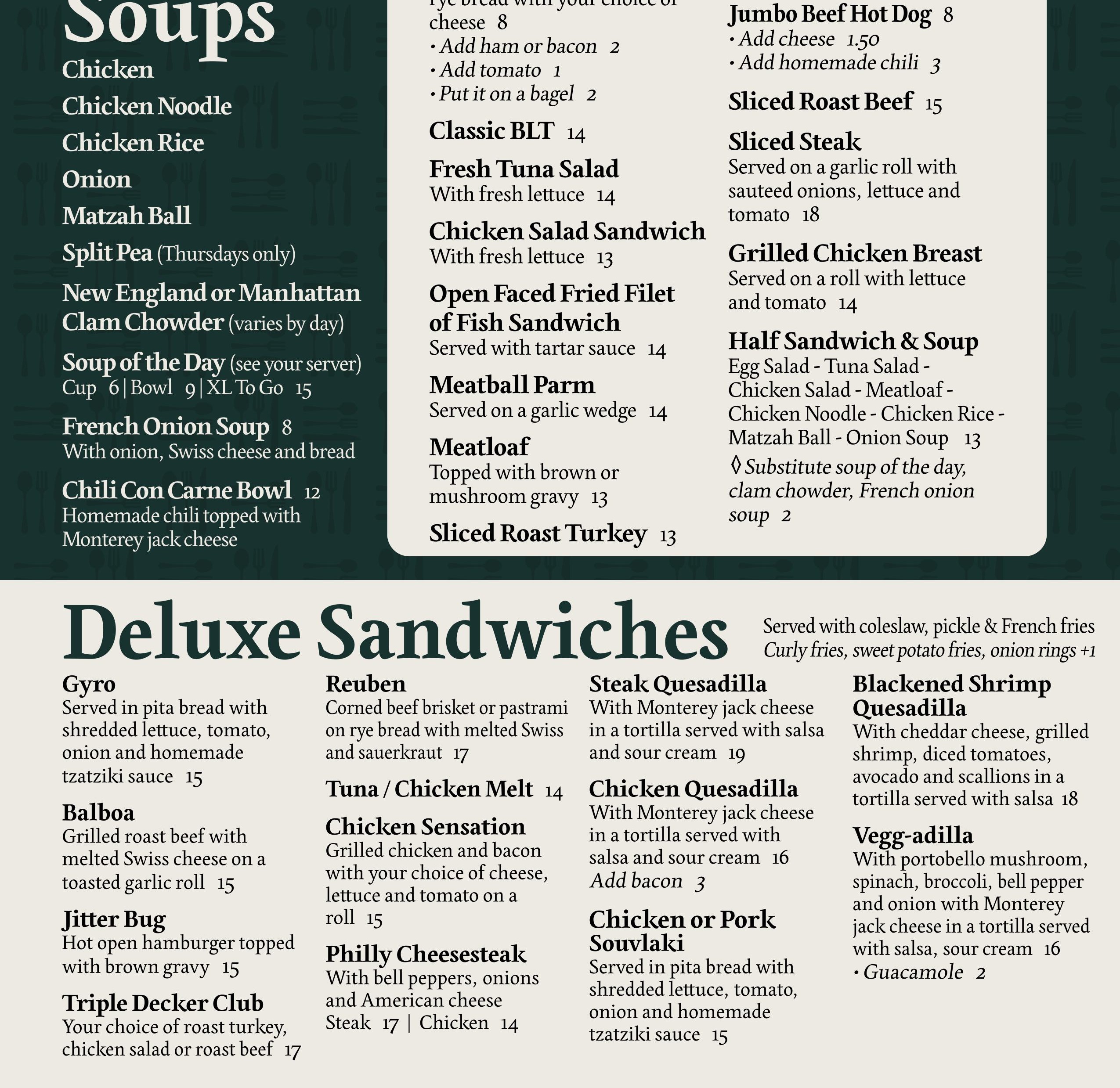 Soup & Sandwiches