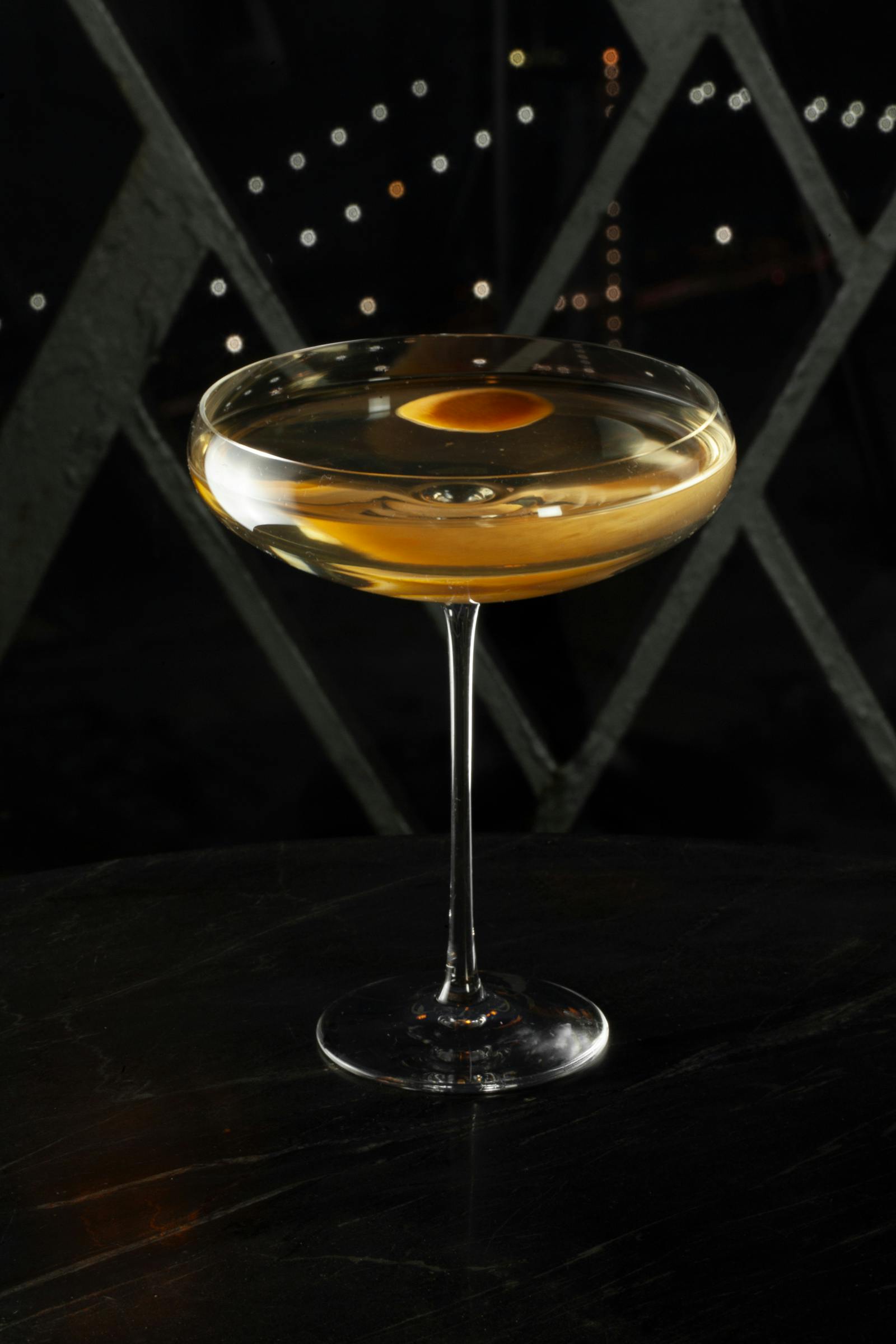 cocktail with grapefruit expression