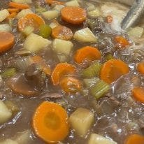 a bowl of food with stew