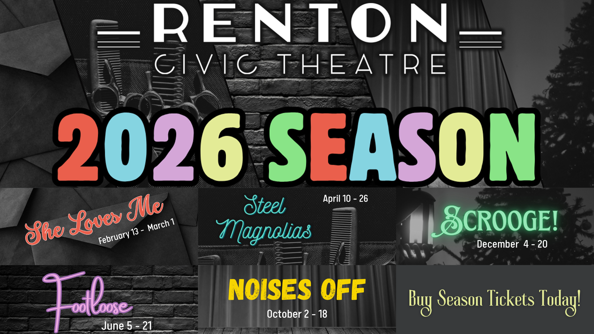 2026 Renton Civic Theater Shows