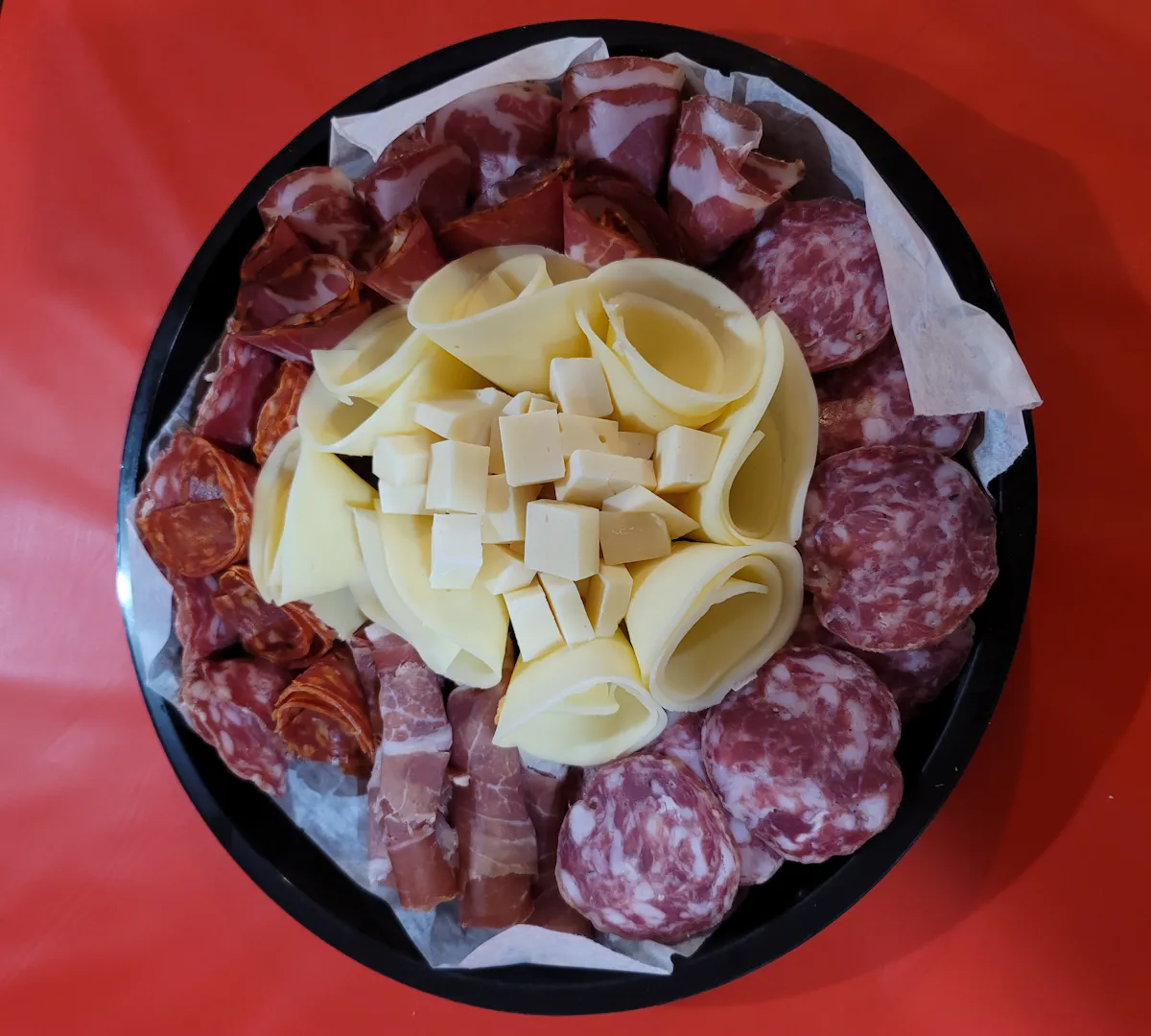 a plate of food