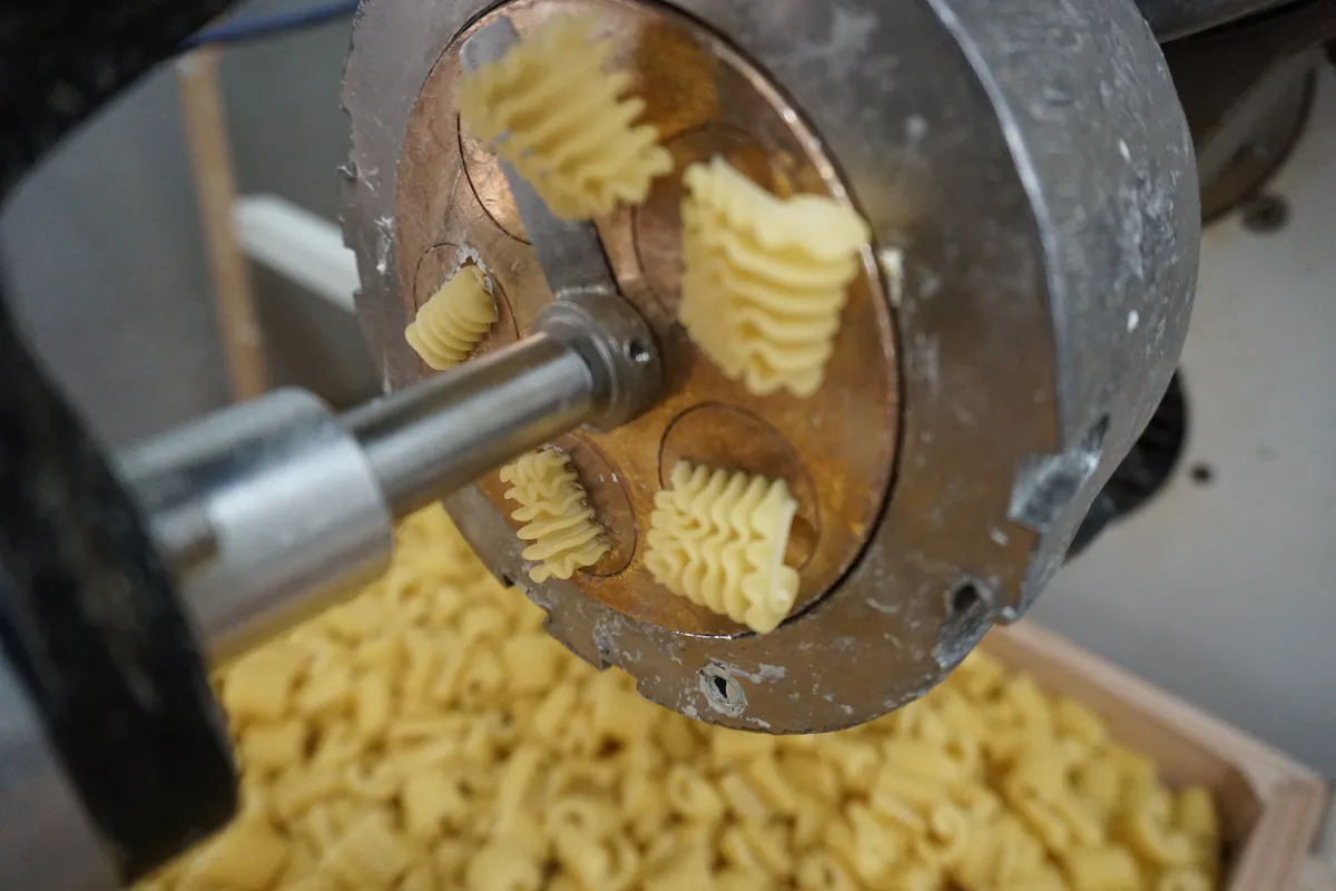 a spoon in it