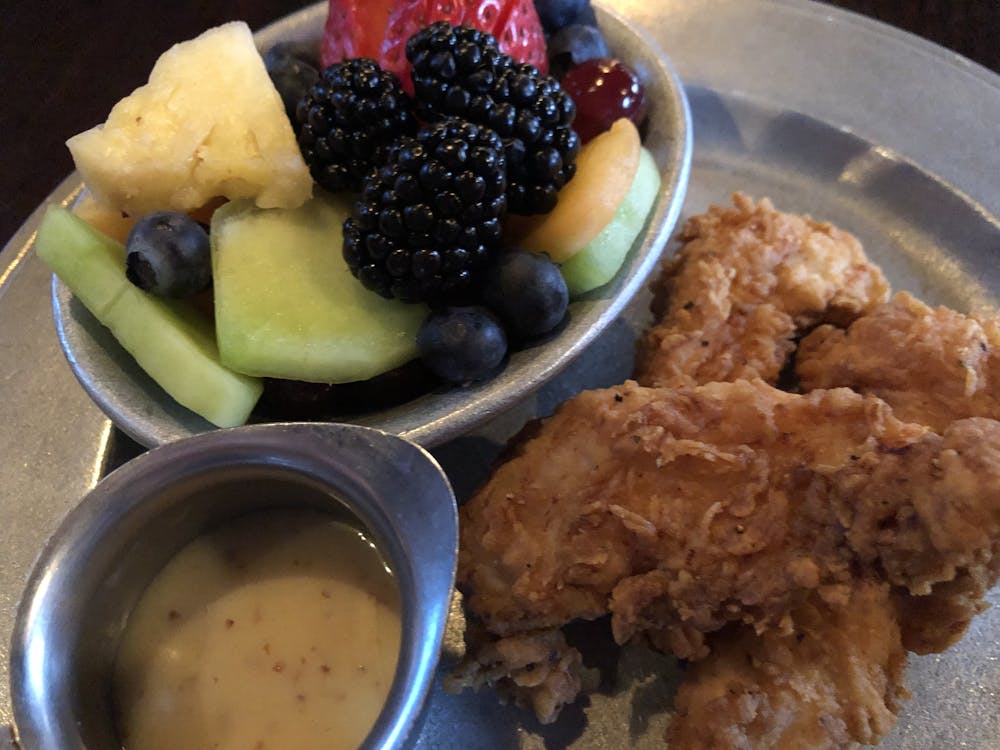 a bowl of food on a plate