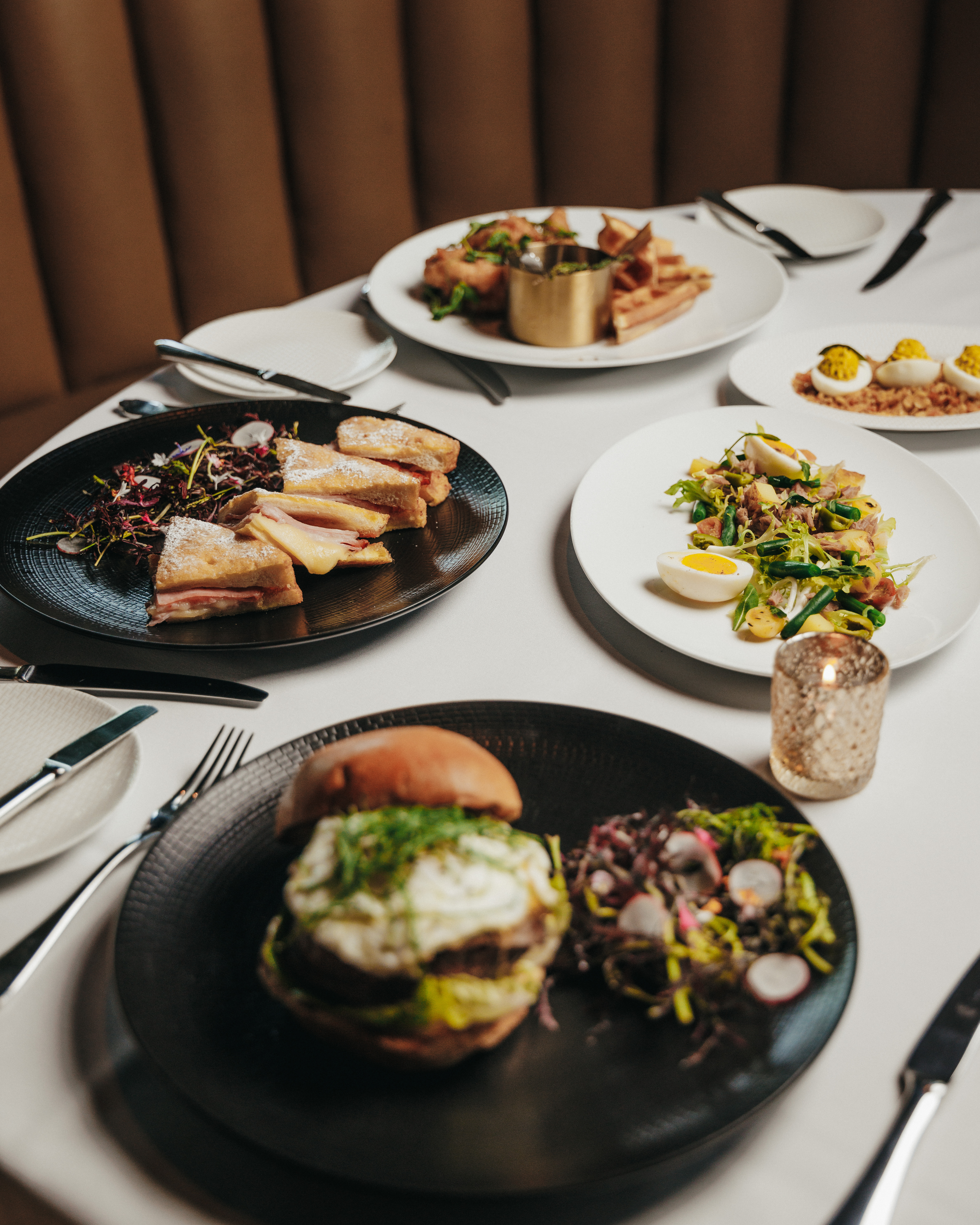 a bunch of food on a plate