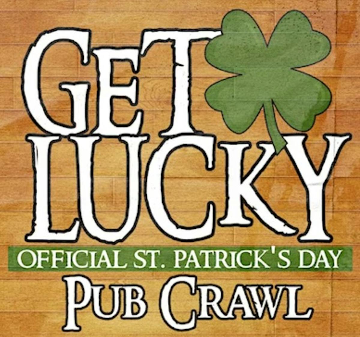 Get Lucky - St Patricks pub crawl image