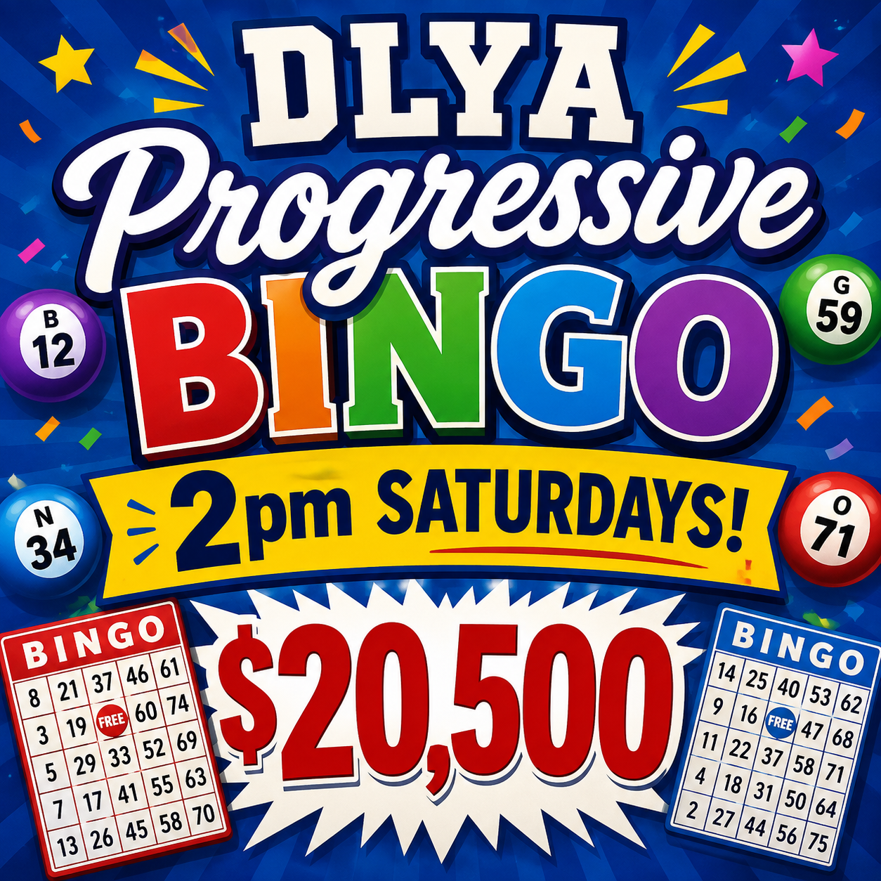 a poster for a casino game