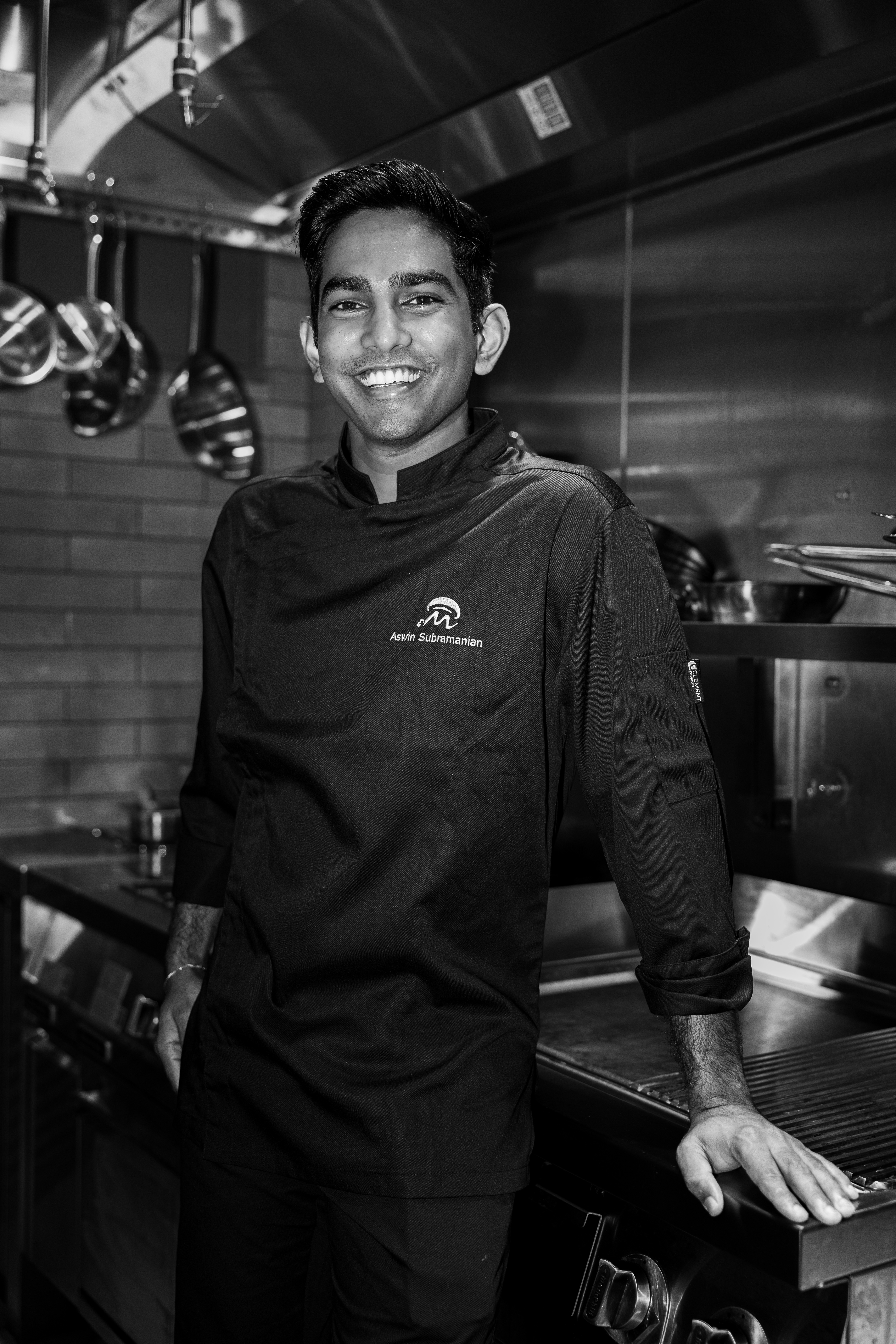 a man in a chef's uniform