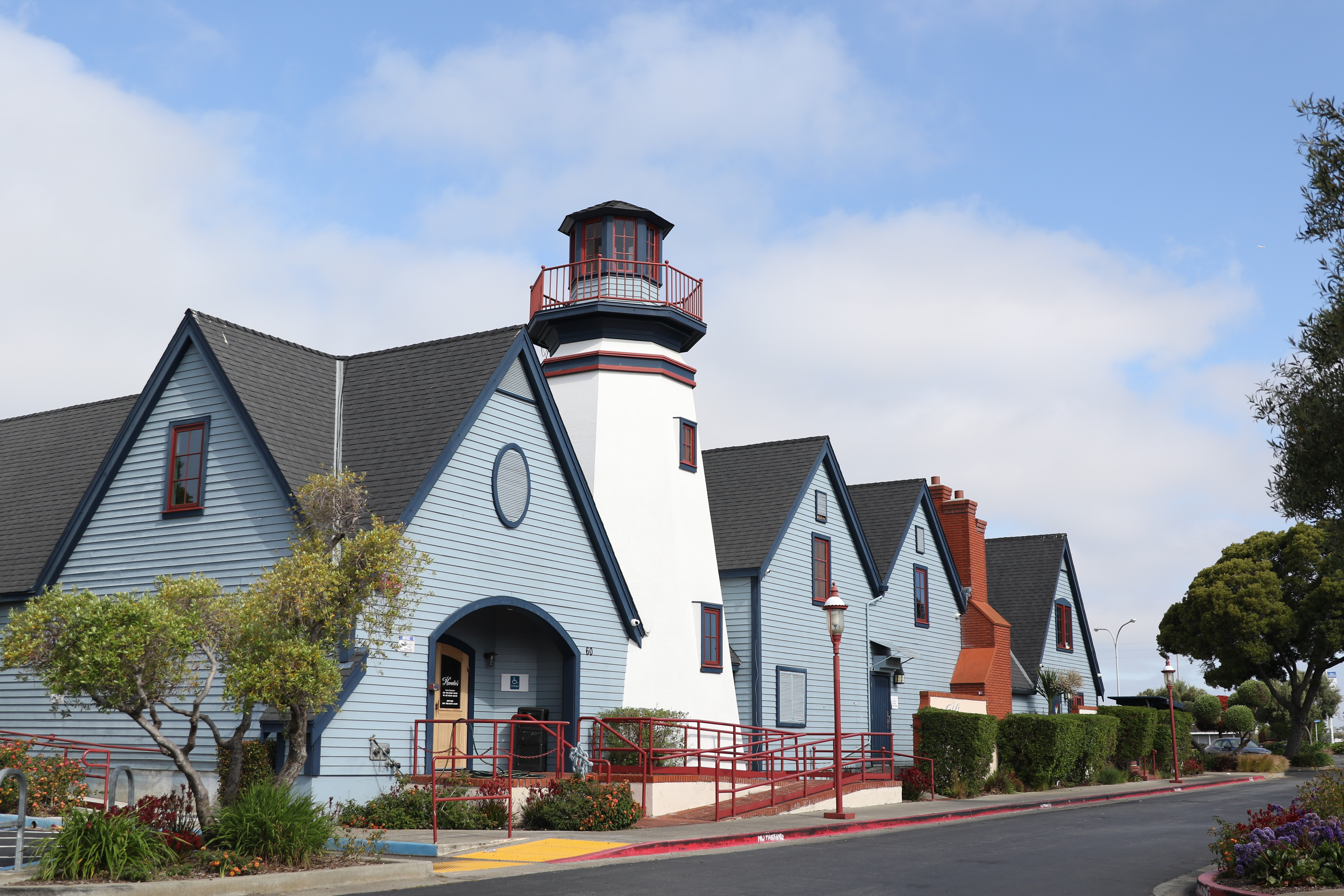 a small church building