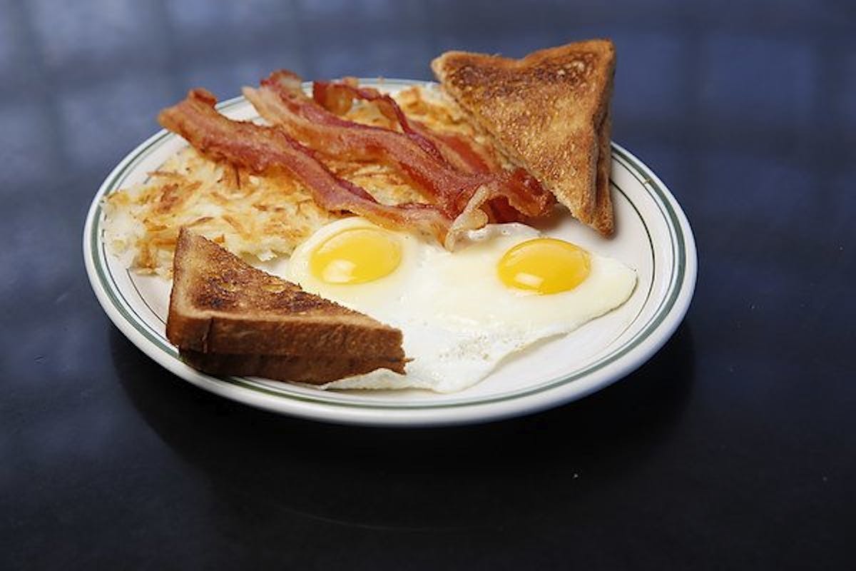 a piece of food on a plate