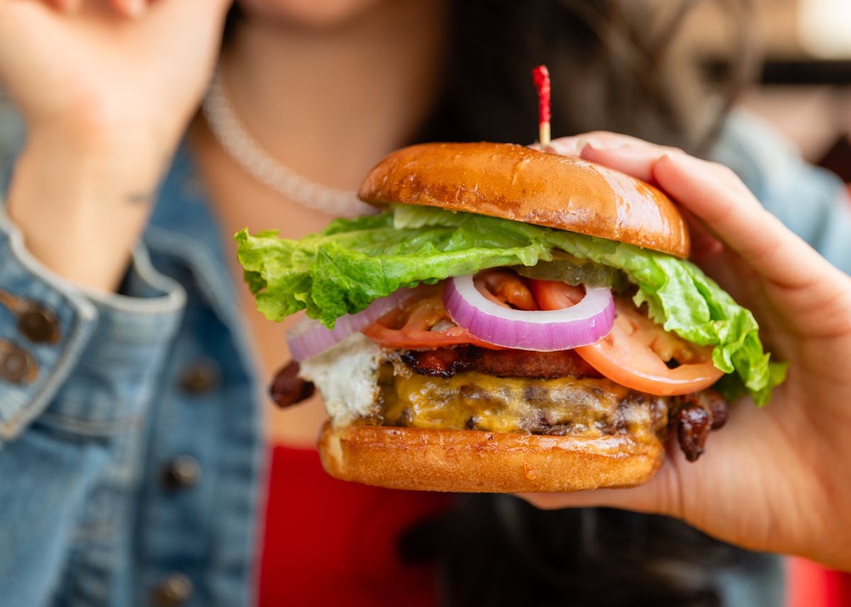 a close up of a sandwich